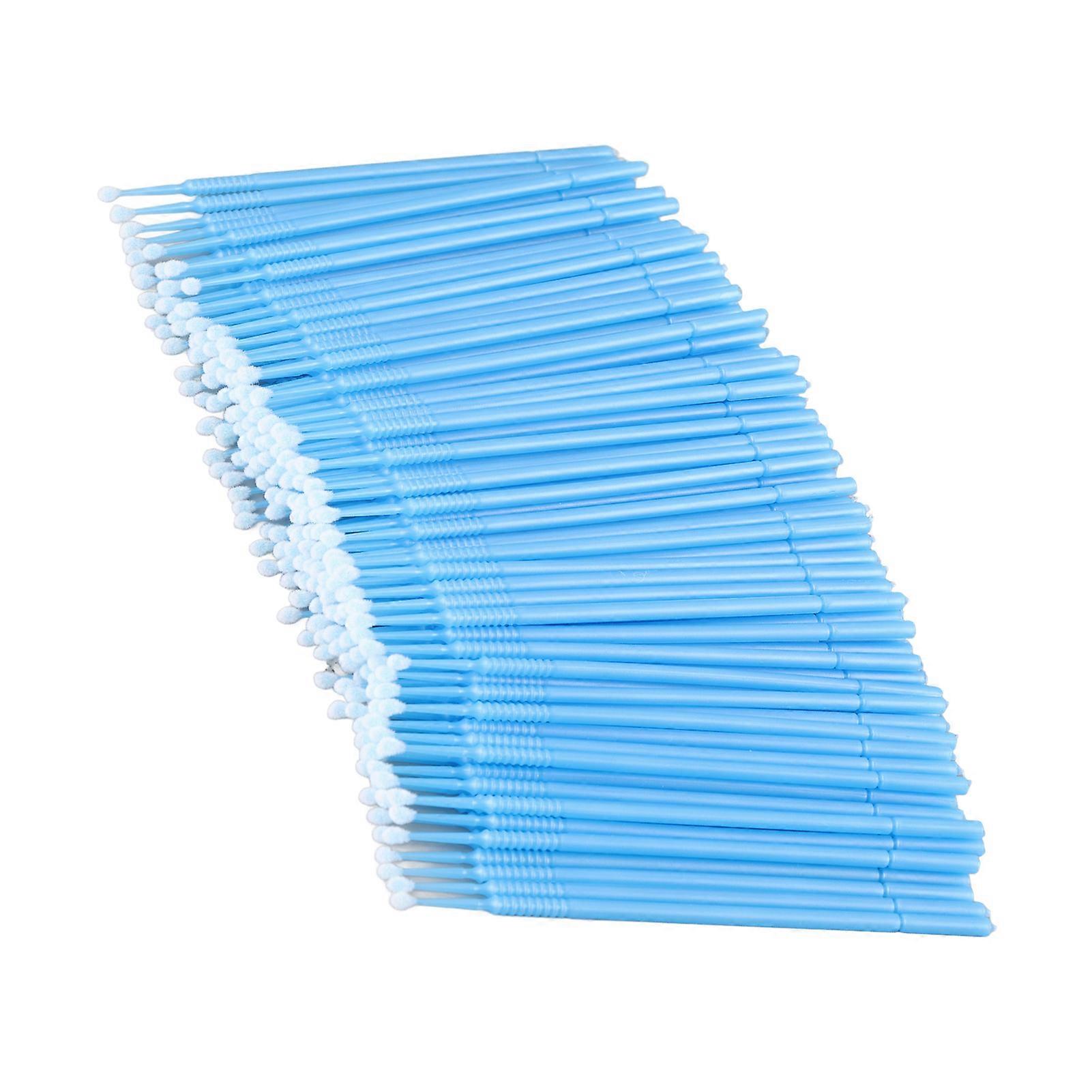 200Pcs Microblading Eyelash Extension Microbrush Disposable Dental Brush Applicator