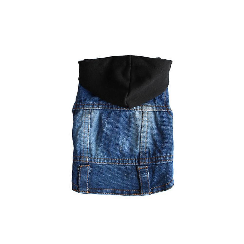 春の犬の服犬のためのペットシャツ季節の適応Sブラックレトロスタイル1個