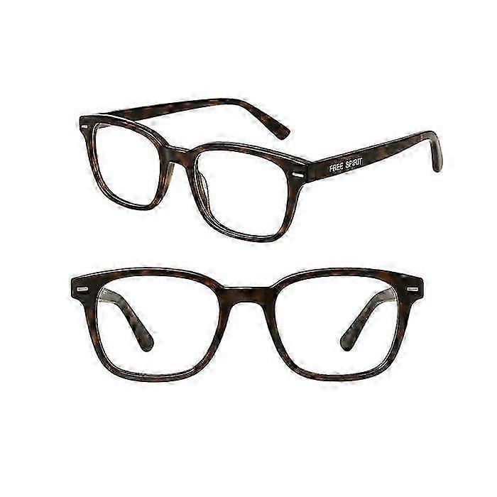 Mixed Reading Glasses with +1.5 Correction - Free Spirit Brand Flex Arms for Ultimate Comfort and Style