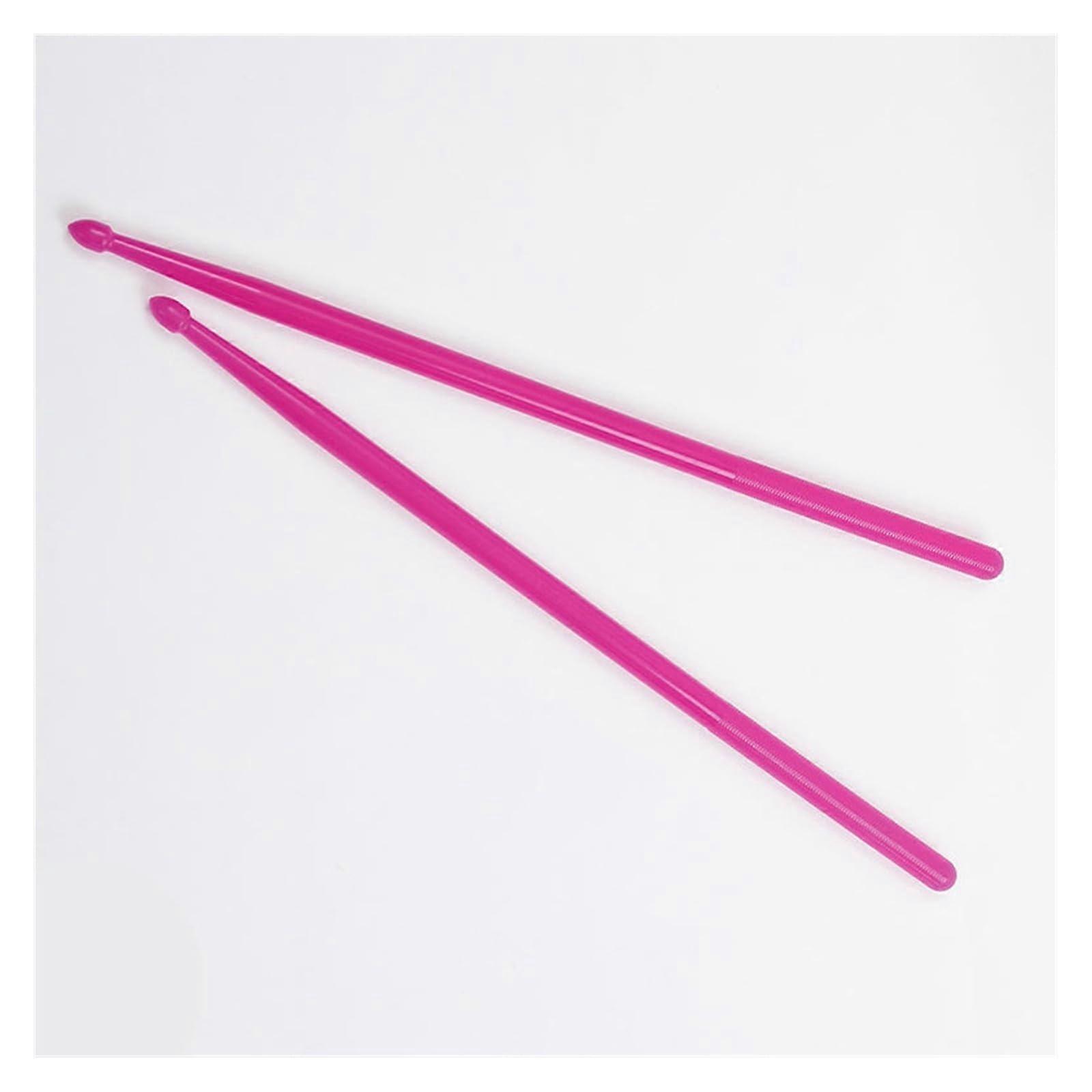 Professional Drumsticks 5A - Colorful Nylon Jazz Drumsticks for Drum Set Performance, 1 Pair (Color F)