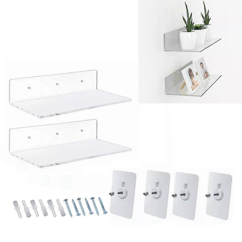 2pcs YX026 Acrylic Wall Mount Bracket