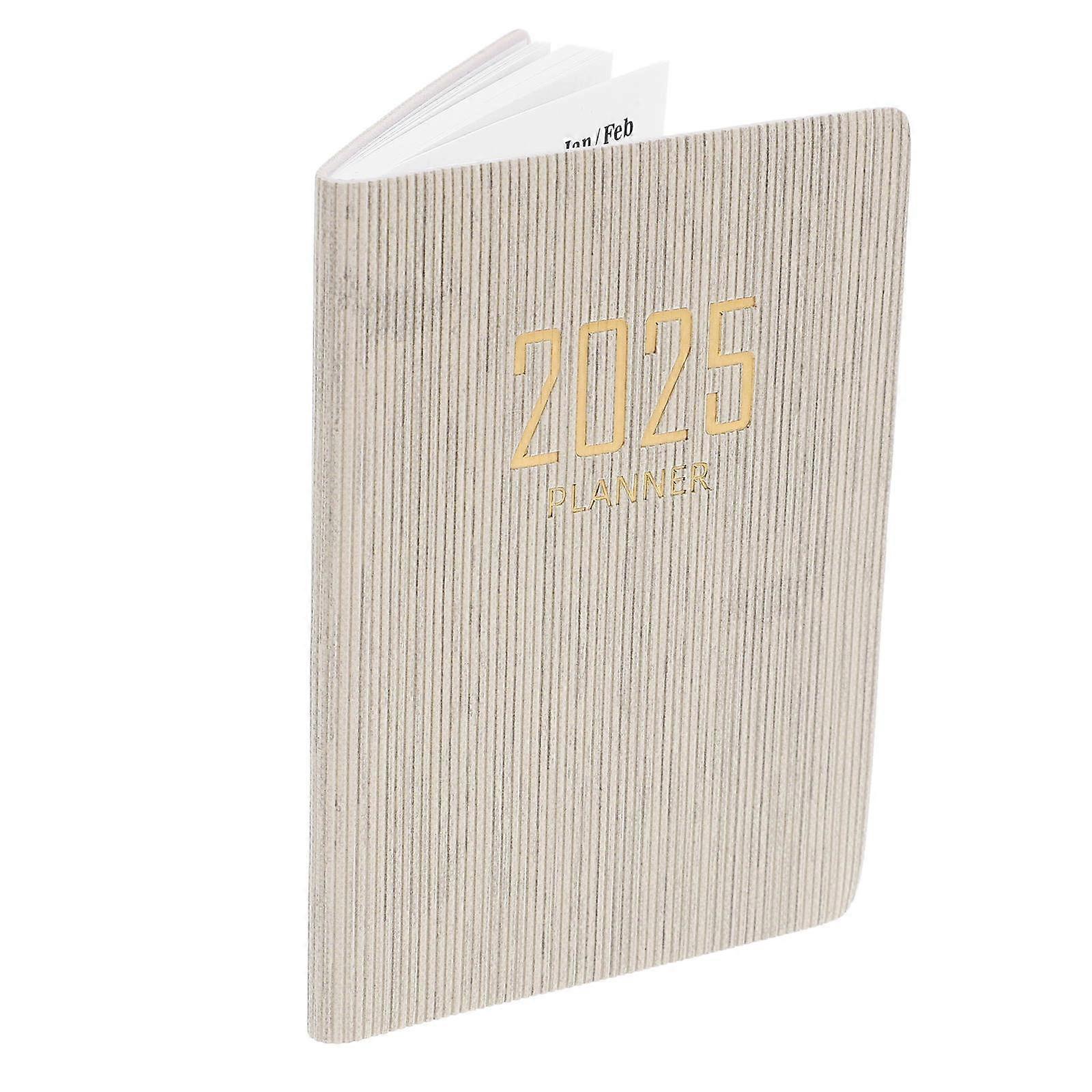Goals Notebook Task Notebook For Daily Life Simple Design Portable Size 1Set