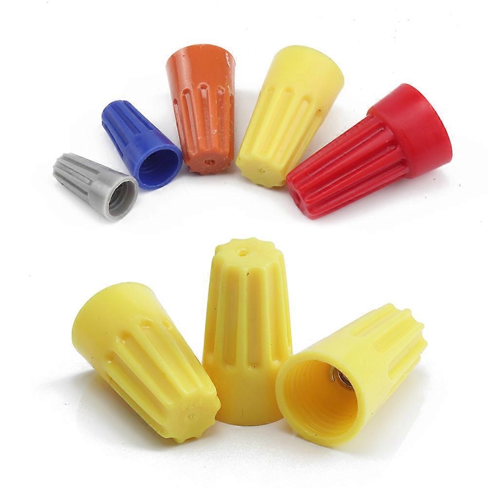 Electrical Wire Connector with Spring Insert for Car Assorted Color PVC Material 158pcs Set