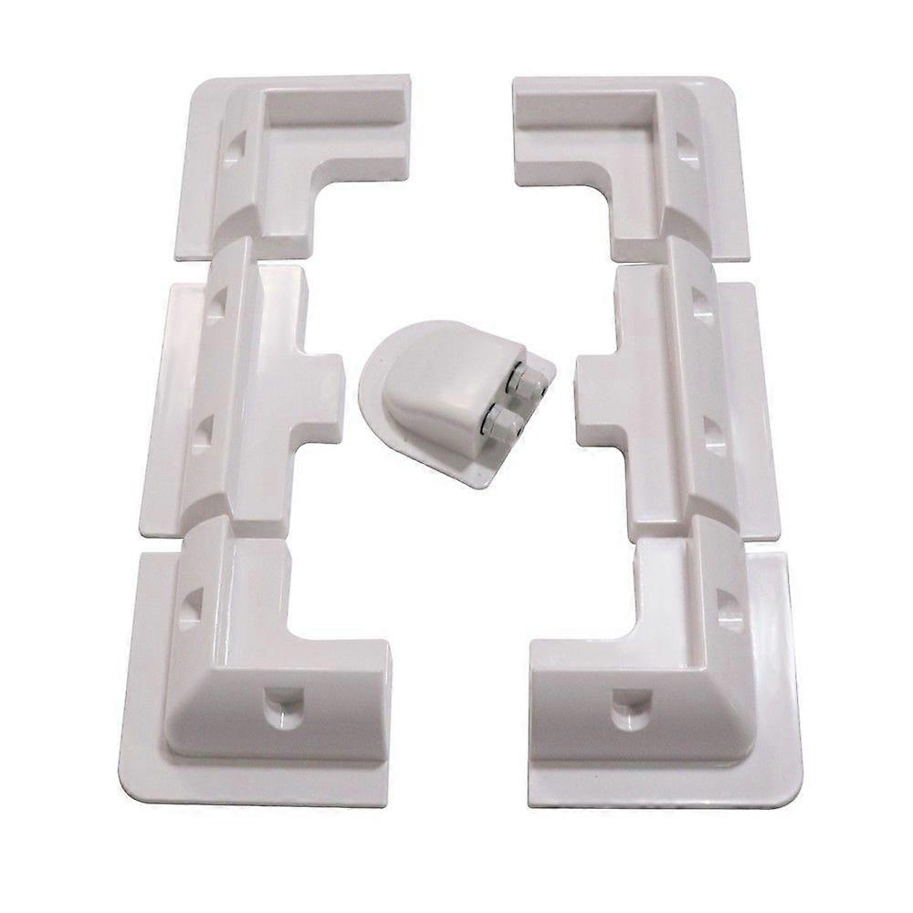 7x 7PCS Solar Panel Corner Mounting Bracket Mounting Fixing Bracket Bracket