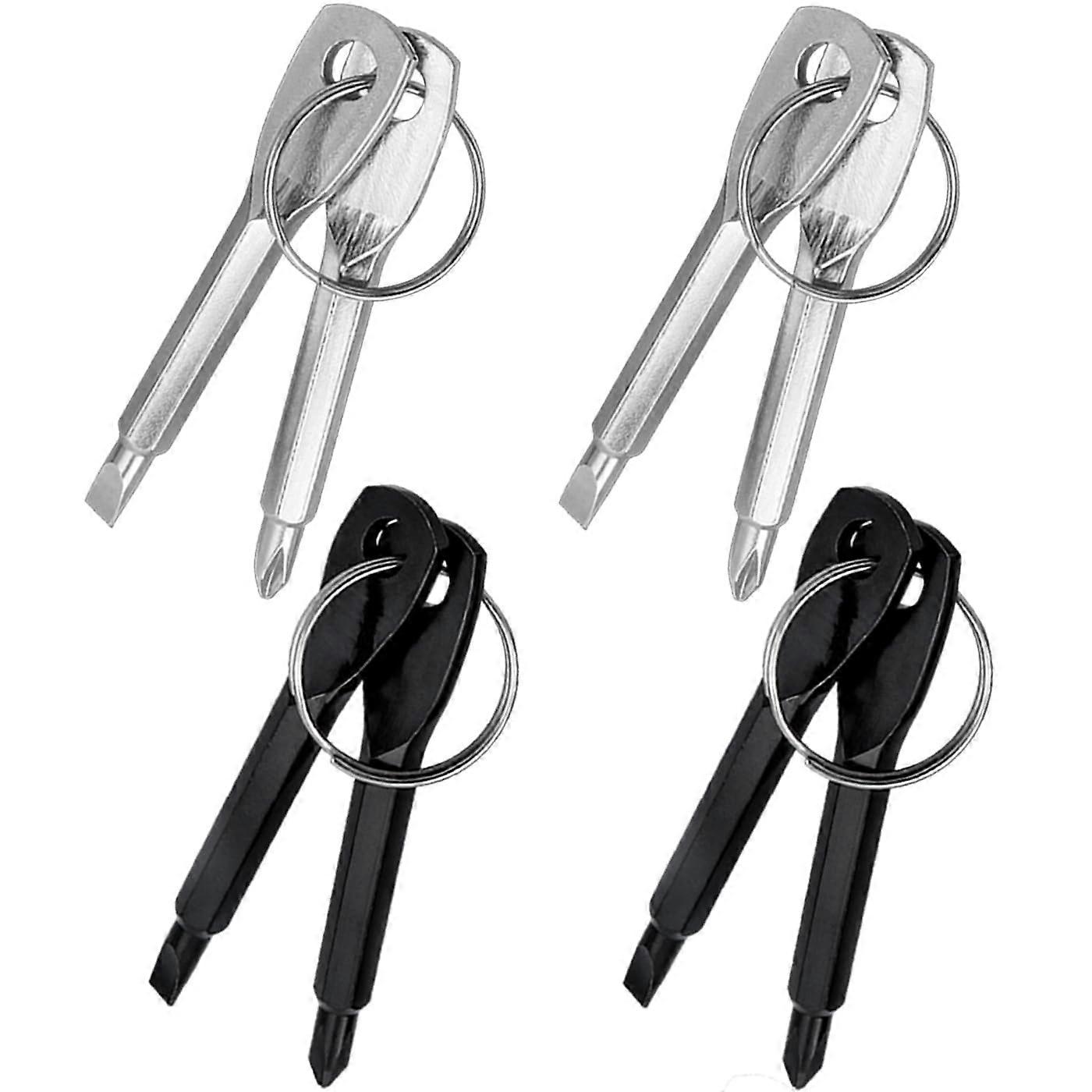 8Piece Portable EDC Screwdriver Set, Multifunctional Mini Screwdriver Head Set