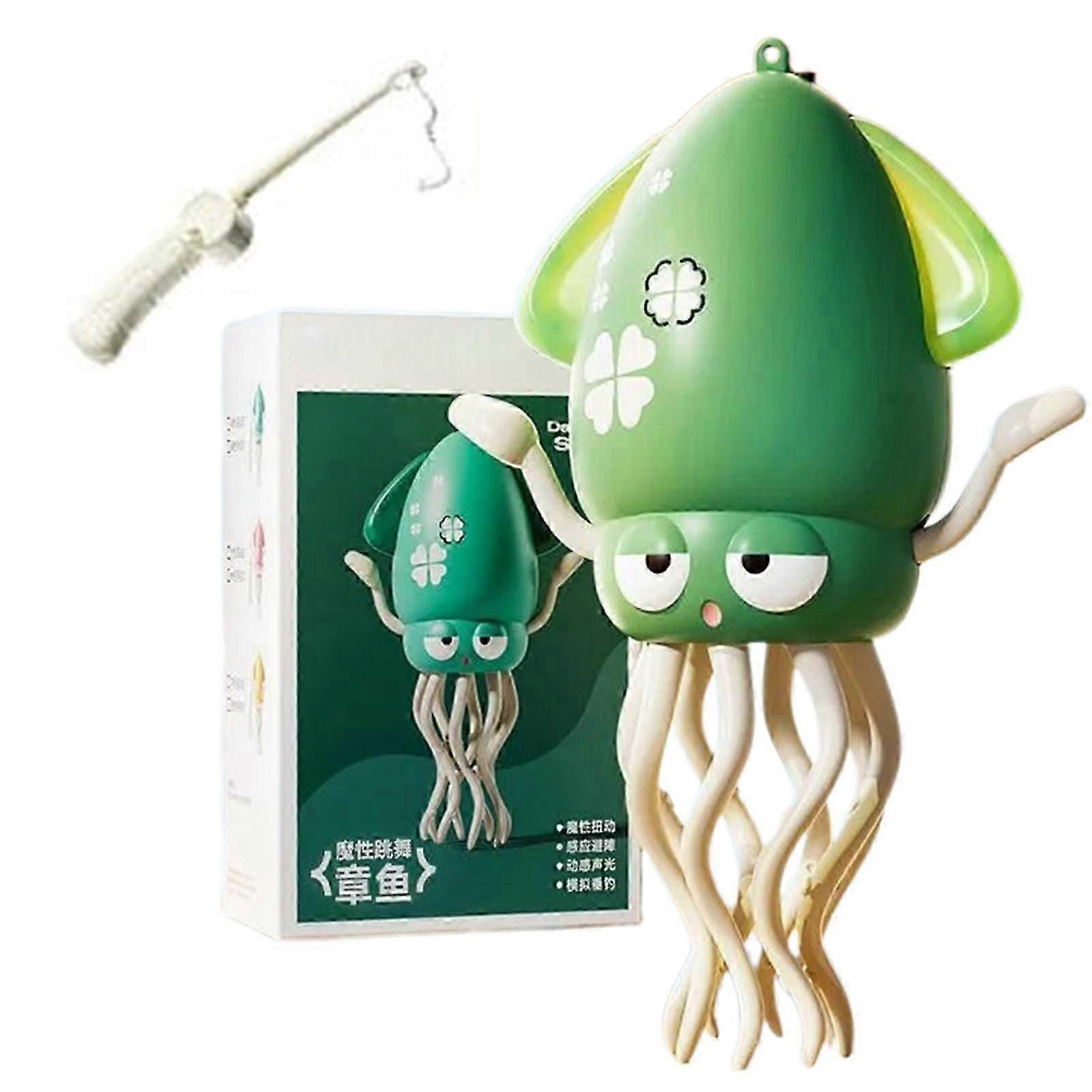 Jouet de pieuvre dansant Electric Magics, jouet de poulpe dansant d’évitement d’obstacles automatique, pour nourrissons bébés enfants