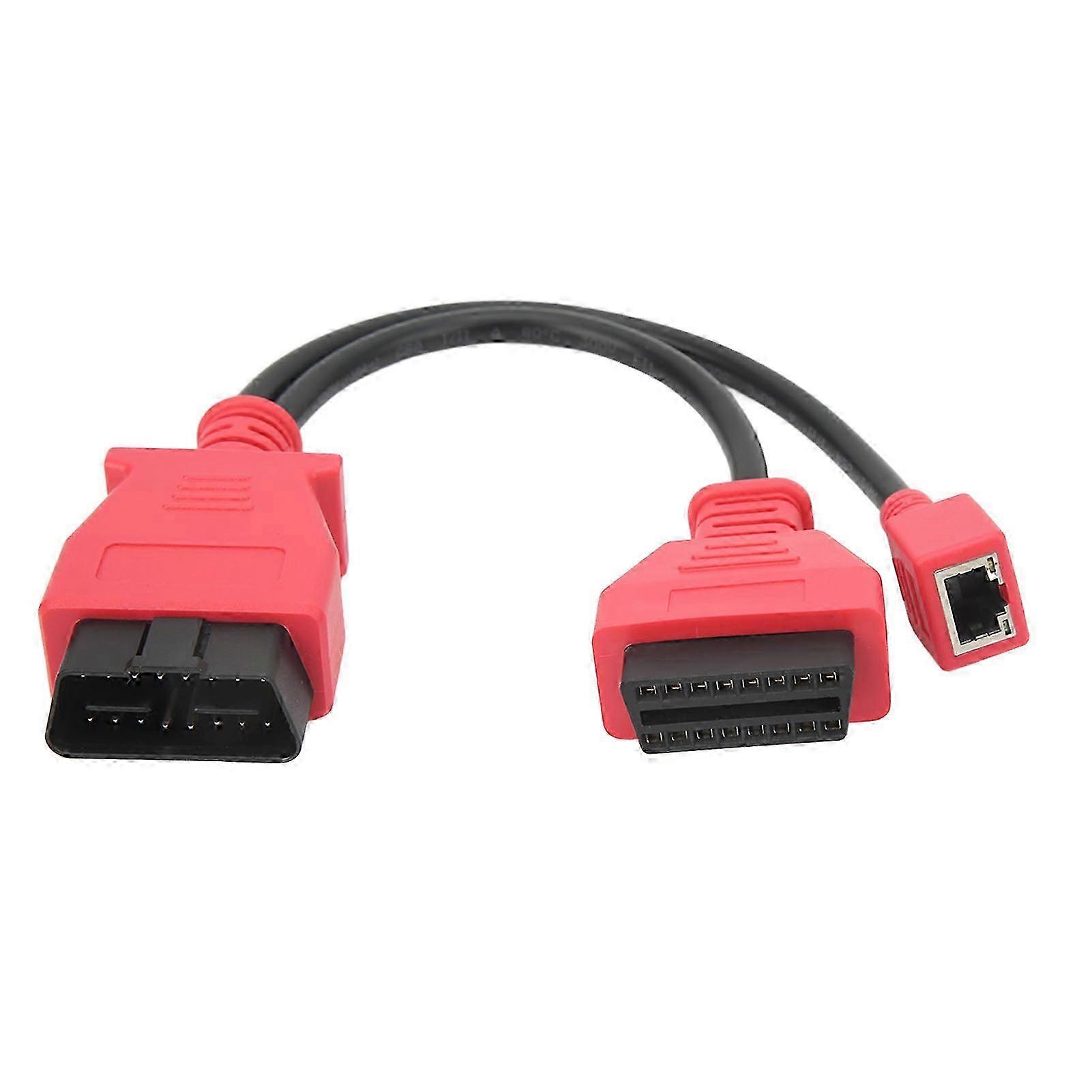 Programming Cable Connector Ethernet OBD2 Cable Adapter for Autel MS908 PRO MS908S PRO MaxiSys Elite IM608 for F Chassis SZRH A-GB