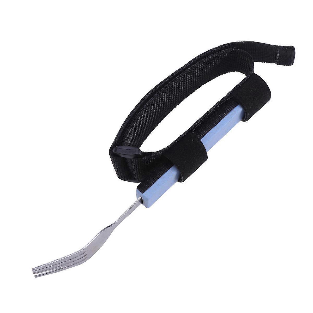 Adjustable Strap Fork Utensil Tableware Eating Tool for Seniors Handicapped Disabled (Adjustable Strap Fork)
