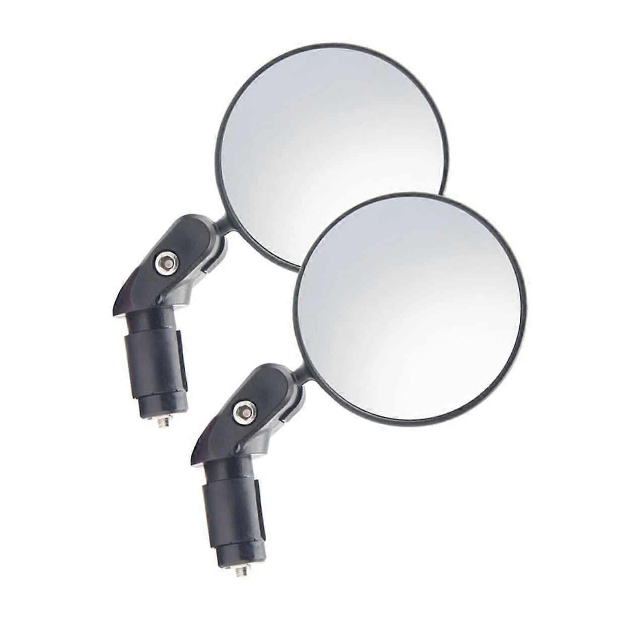 1 Pair of Rotatable Bicycle Rearview Mirrors for Handlebars, Easy Installation, Definition View for Mountain Bikes and Road Bikes for Safe Riding