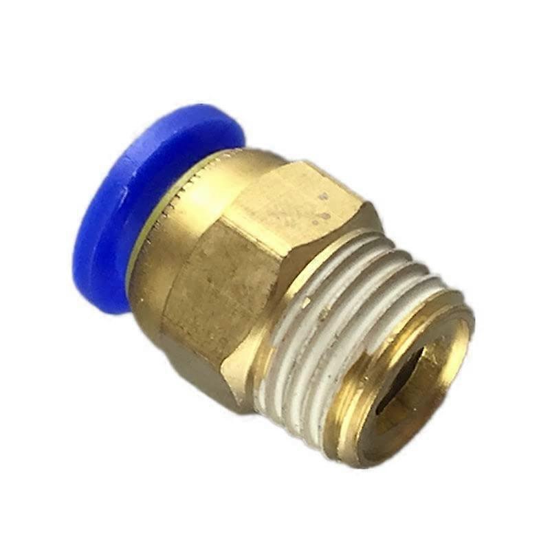 Pneumatic Quick Connect Fittings 10-Piece Set for 4/6/8/10 mm PC Series (PC10-03) - Durable, Easy Installation, Compatible with Air and Water Systems