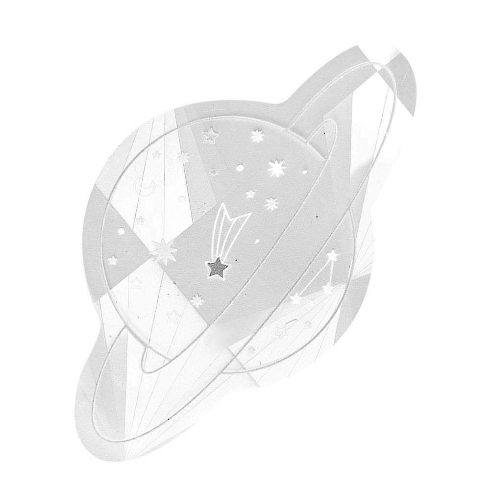 Removable Window Cling Planet Shapes For Bird Protection Decorative PVC 2Set