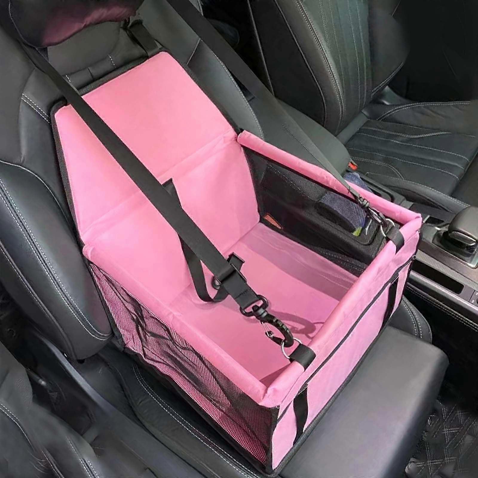 Dog car seat for Skoda Kodiaq GT 2019, waterproof, removable, F/Pink