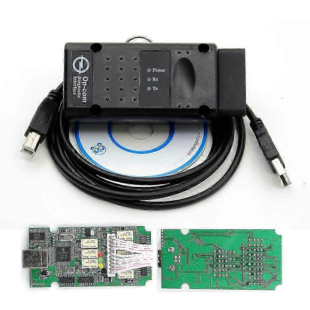 Opcom V1.78 Version Op Com Auto Tool Scanner With Pic18f458 Obd2 Op-com ...