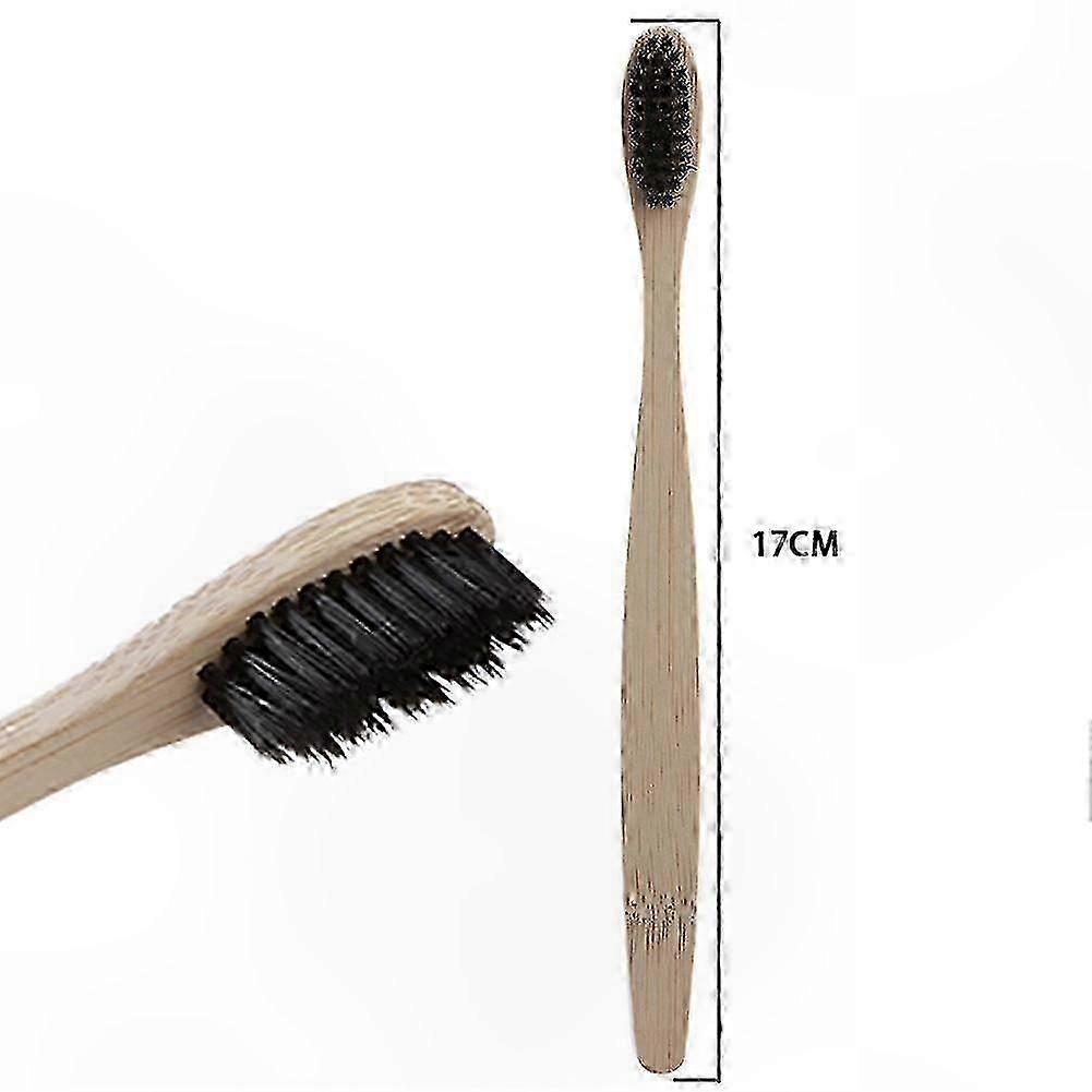 Biodegradable Bamboo Toothbrushes for All Ages, 50 Count