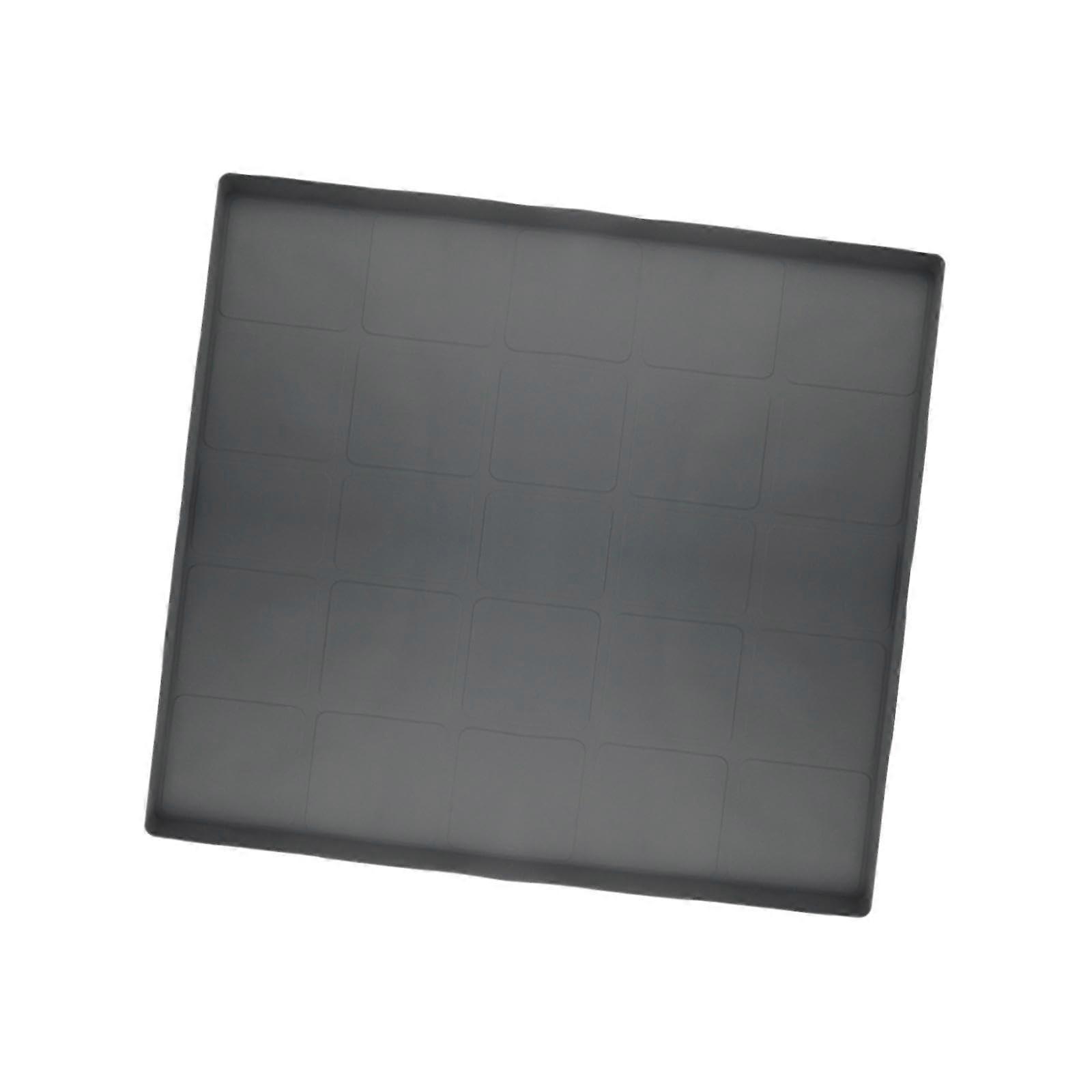 Floor Mat for Refrigerators, Large Drip Tray, Home Appliance Accessories for Most Small Refrigerators and Washing Machines, Grey