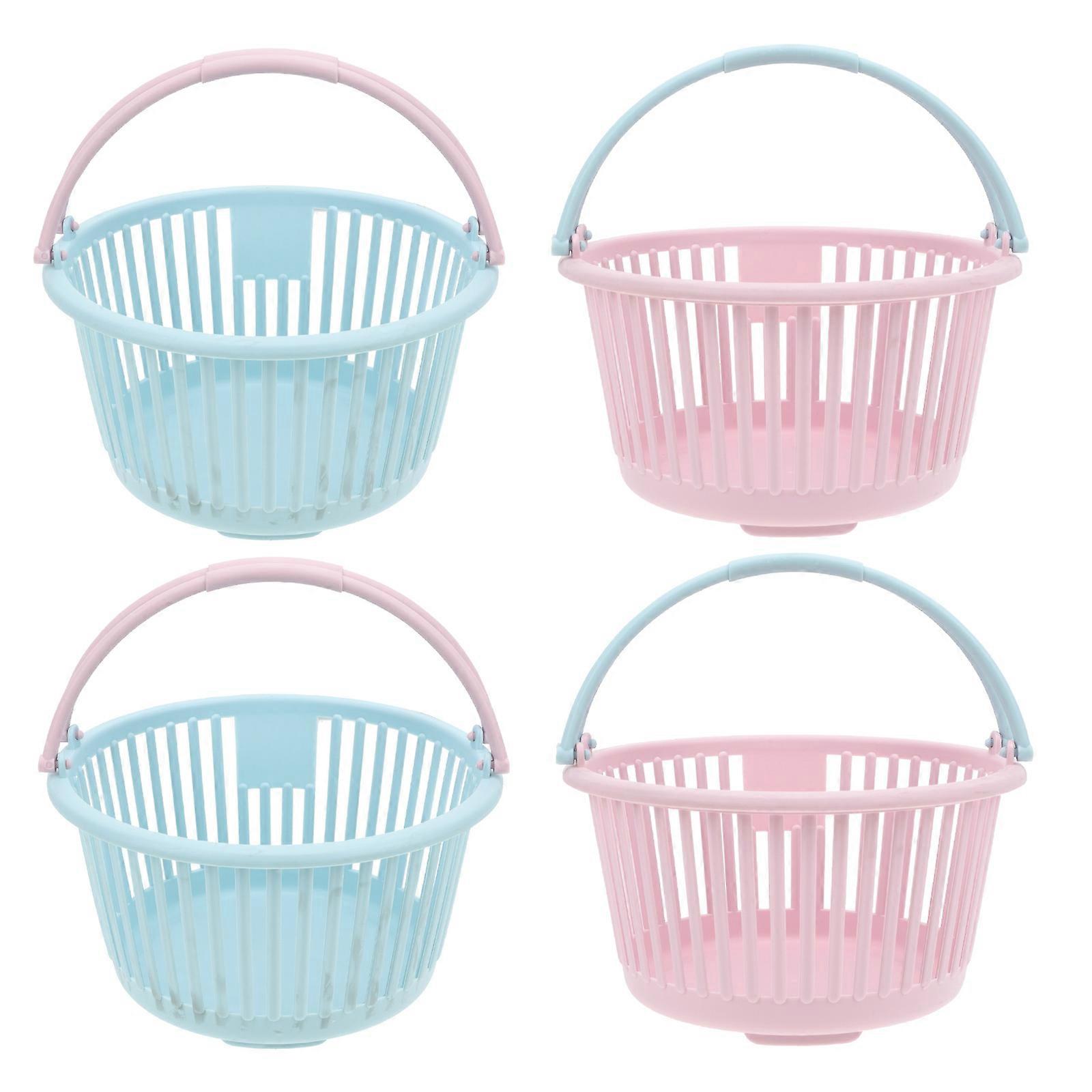 Portable Collecting Baskets Equipped with Robust Handles for Everyday Use and Travel