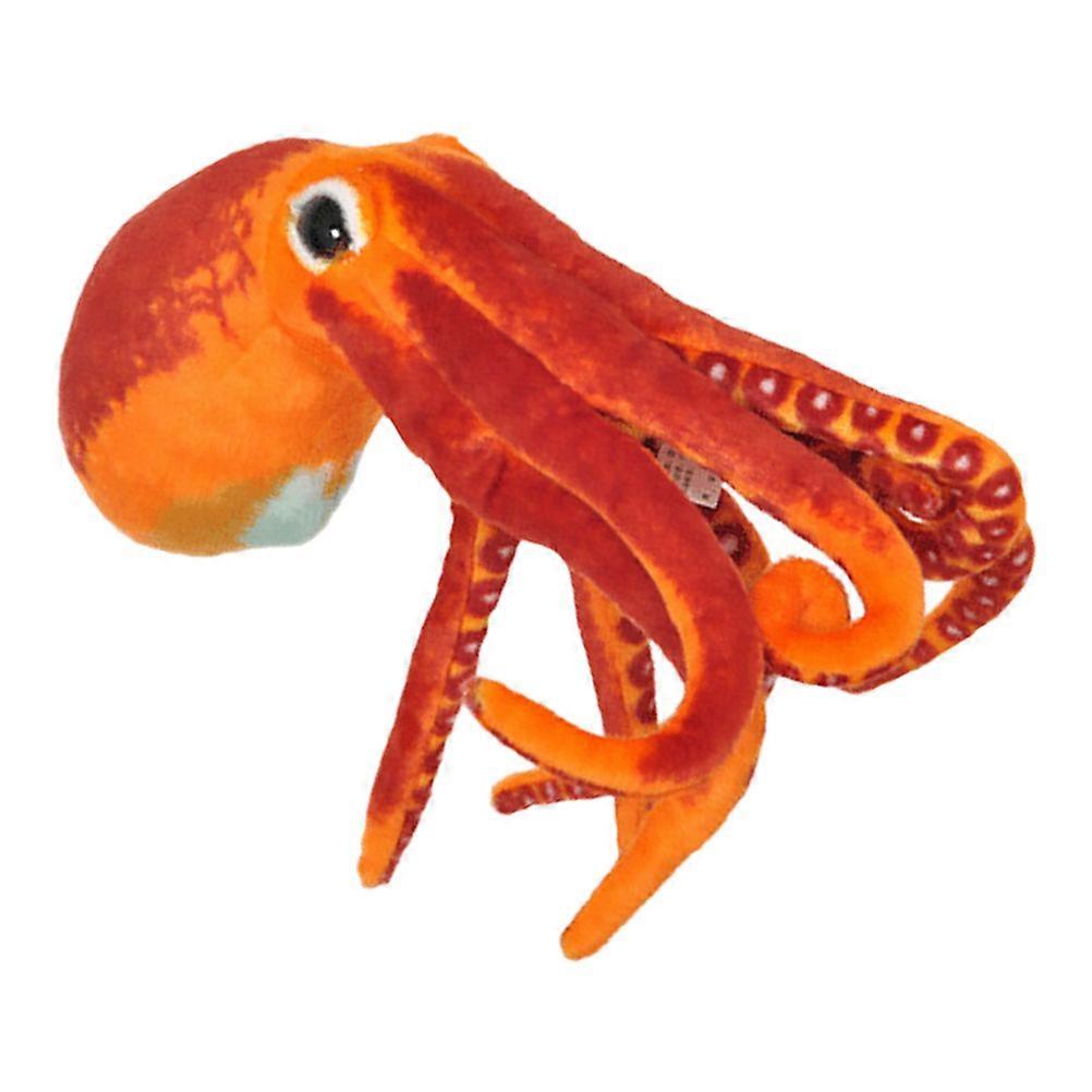 Cute Simulation Octopus Toys Orange 30x23cm Childs Toy 1Set