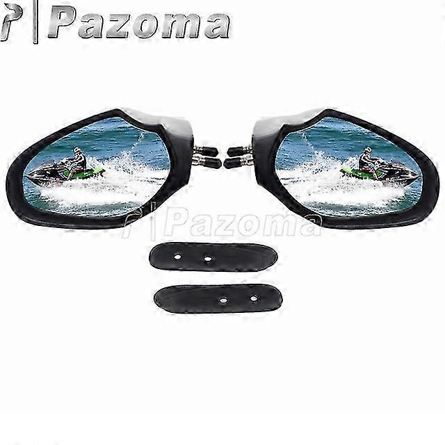 QX For Yamaha WaveRunner VX VXR S Rearview Side Mirror Motorboat Mirror Cruiser Deluxe Sport OEM F2N-U596B-00-00/RH F2N-U596C-00-00 2025