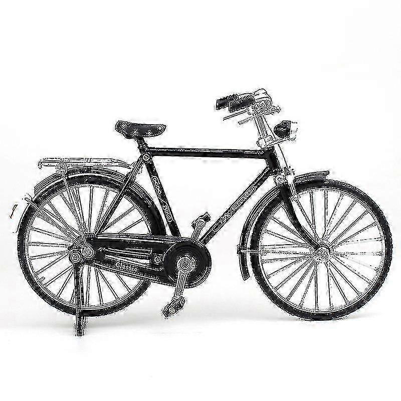 Alloy Classic Retro Bicycle Model Ornament 1:10 Scale