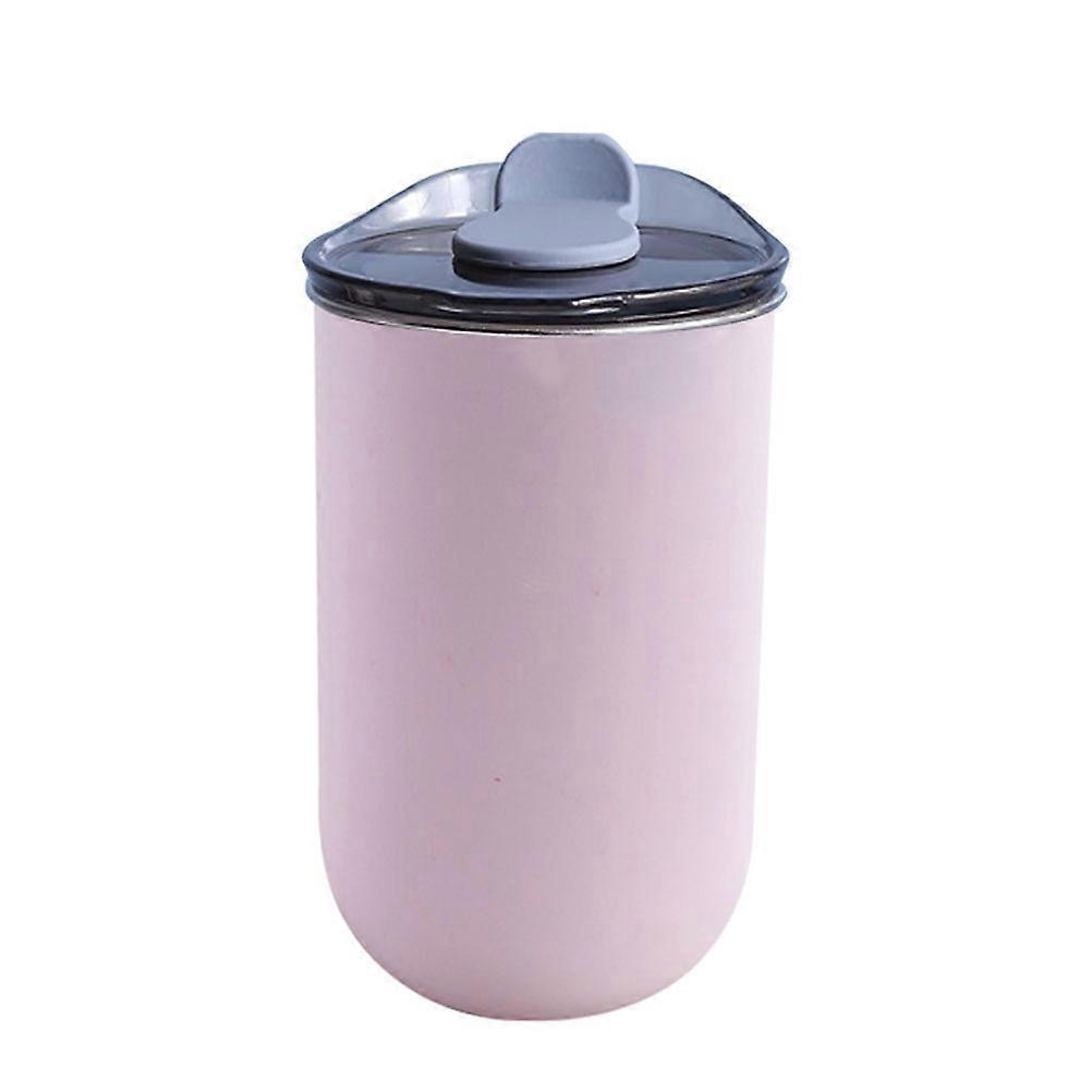 Leak Proof Coffee Travel Mug Suitable For Daily Use Cylindrical Design 1Set Style Home Accessory