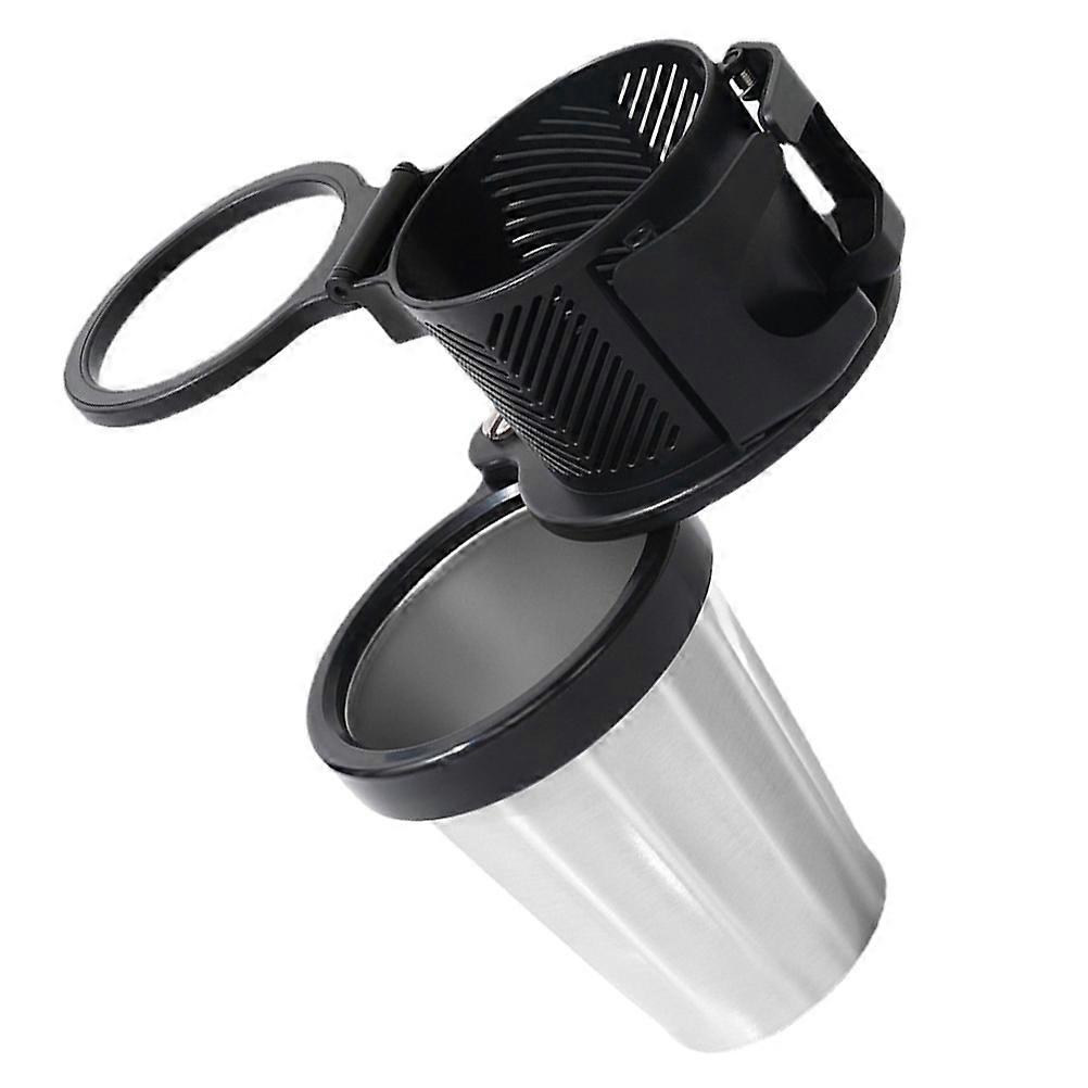 Foldable Car Cup Holder for Air Outlet Made of ABS and Stainless Steel Assorted Color 360° Rotating