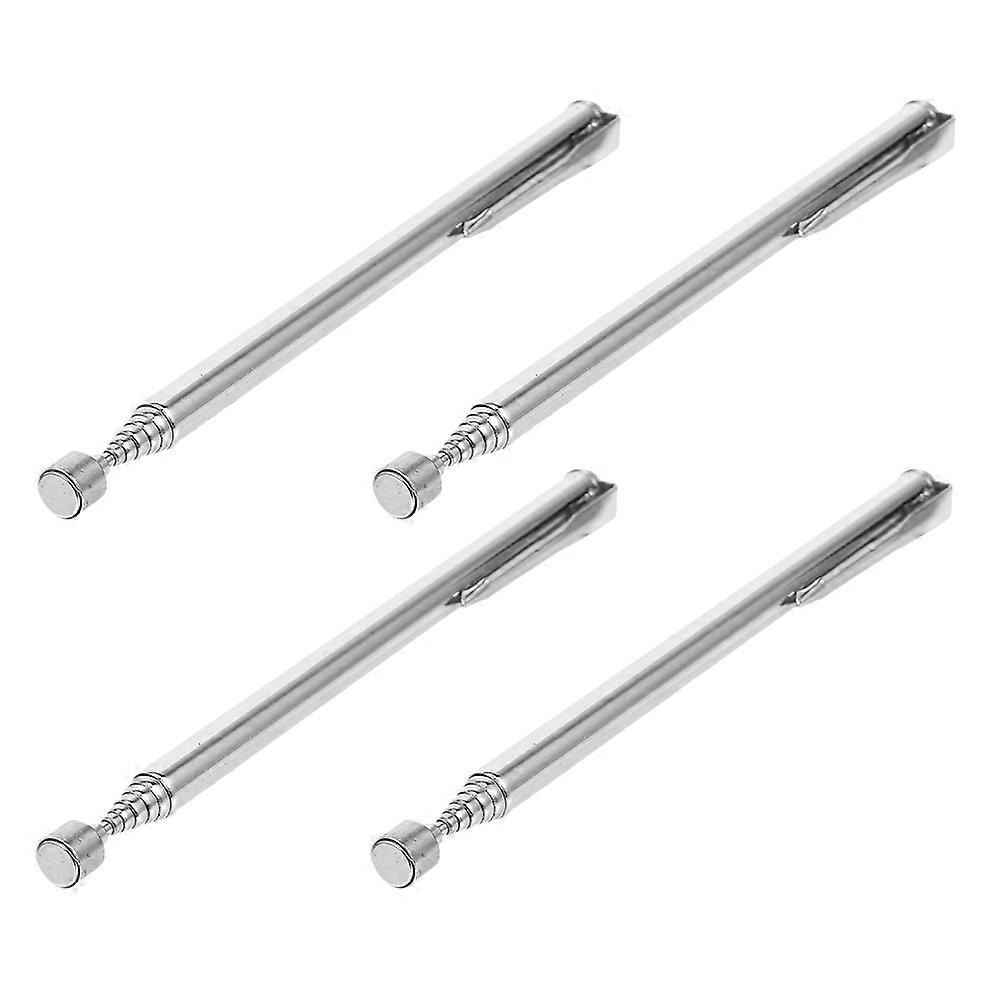 4pcs Magnetic Pickup Tools Extendable Grabbers Sticks