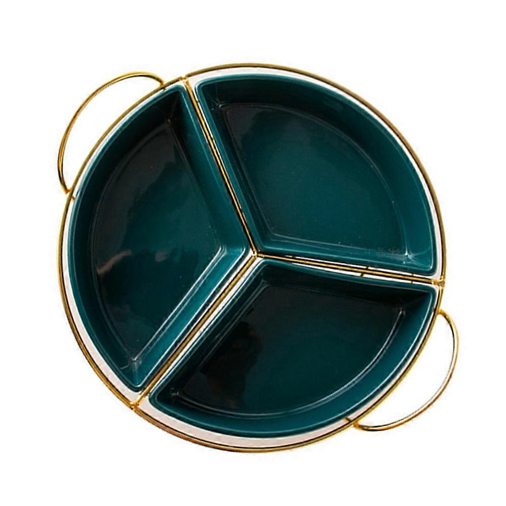 Square Candy Serving Tray Multi-grids Design Suitable For Gatherings Picnics 25X22.5X7.5CM Serving 1Pcs