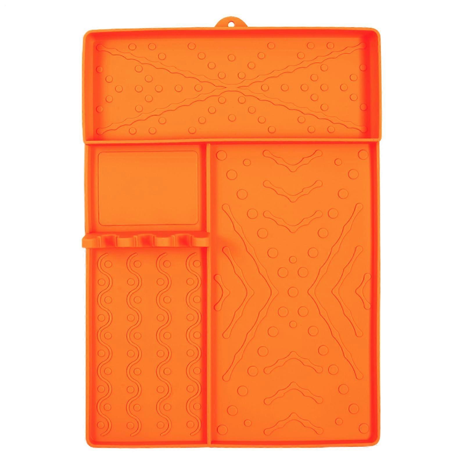 Grillmatte  16.14 Inch HeatResistant Silicone Grill Mat, Orange