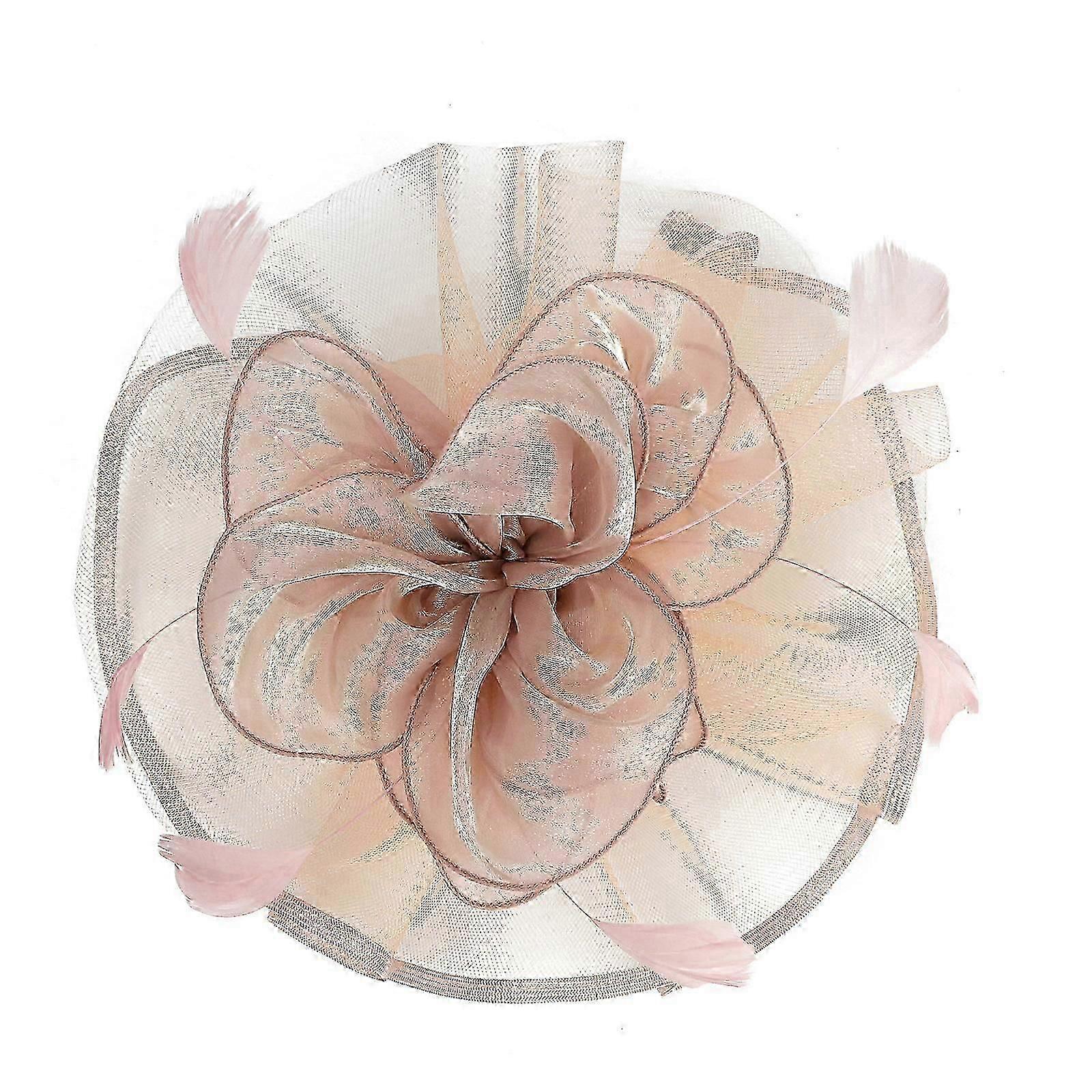 Braut weiße Federn & Netz Kopfschmuck, Hut, Hochzeit Kopfbedeckung