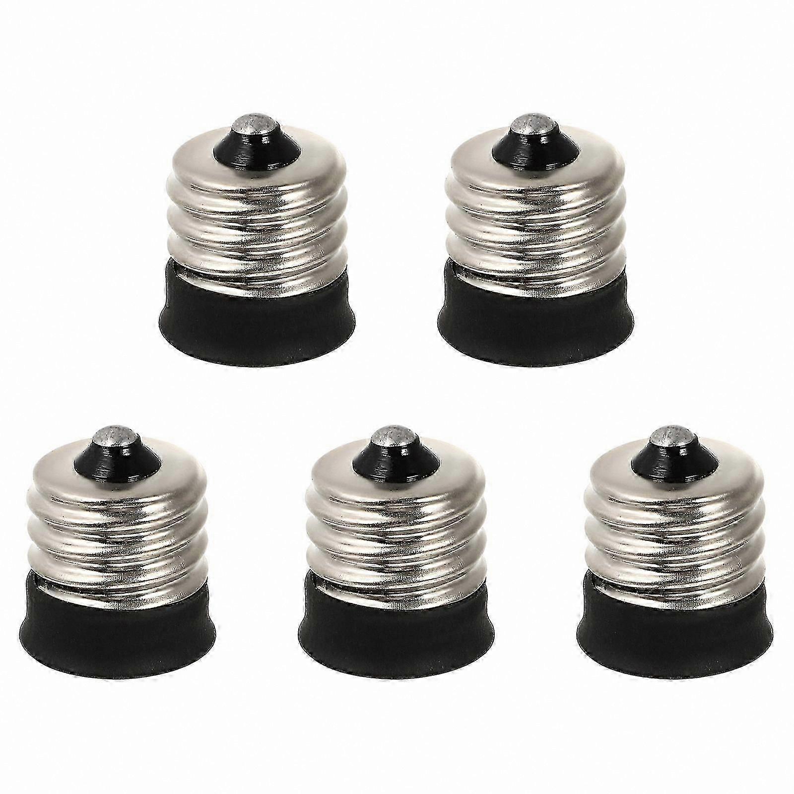 5-Pack E14 E17 Bulb Adapter Set for Lamp Fixtures