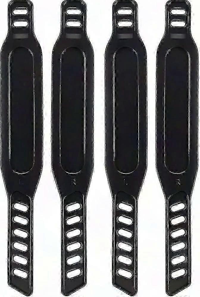 Pedalstropper for treningssykkel - Universelle justerbare stropper i gummi for stasjonære sykler og spinningsykler