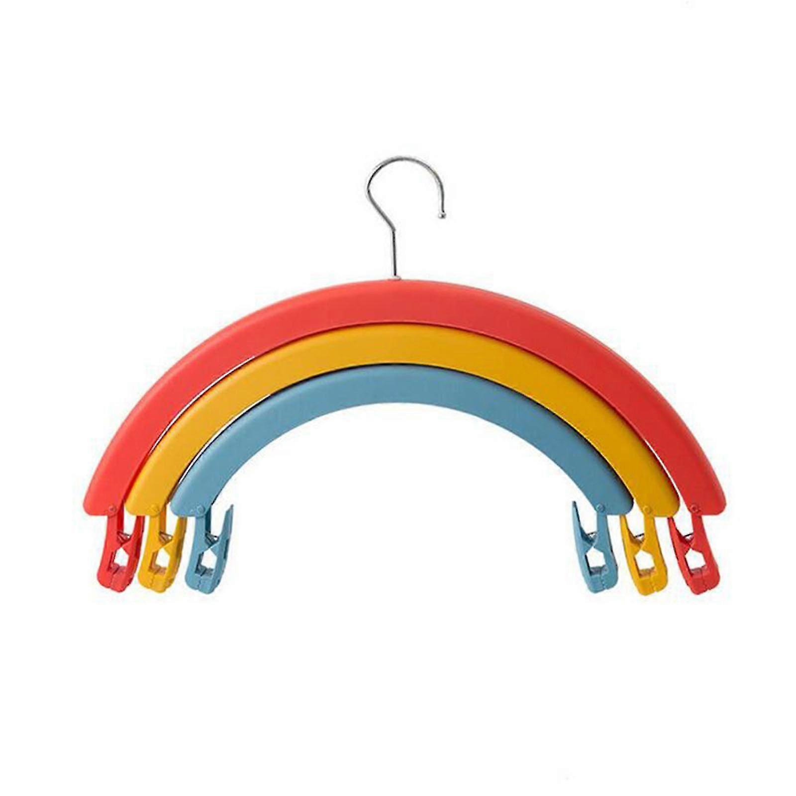 Rotating Drying Rack - 3-Tier Multifunctional Design (Multicolor, 1pc)