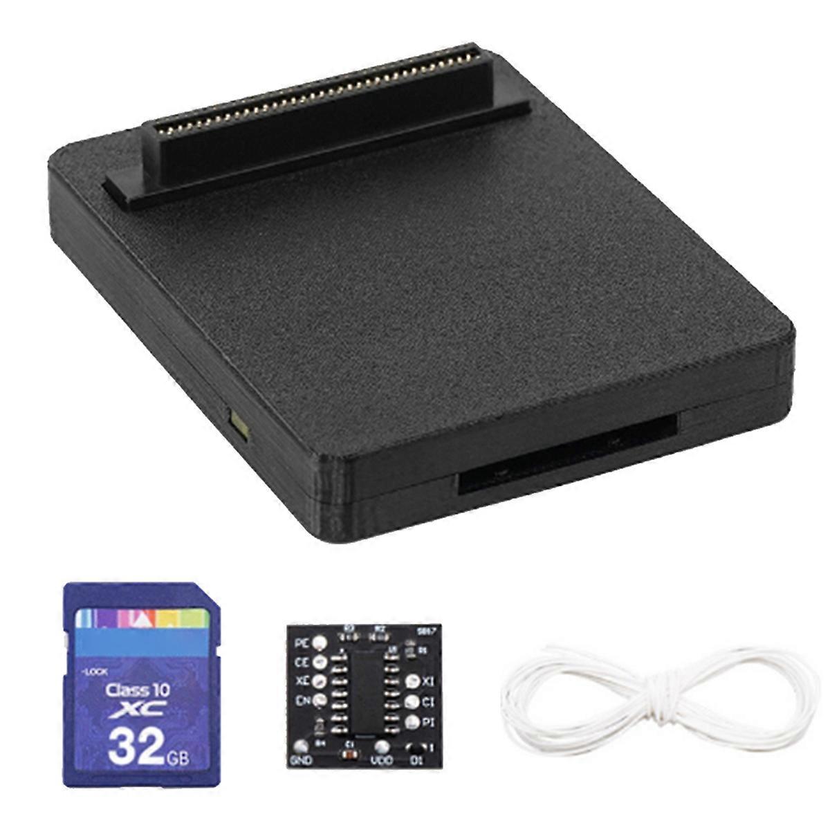 Optical Drive Emulator 3D Printed Case for PS PSX PS1 Classic with SD Card Games Installed