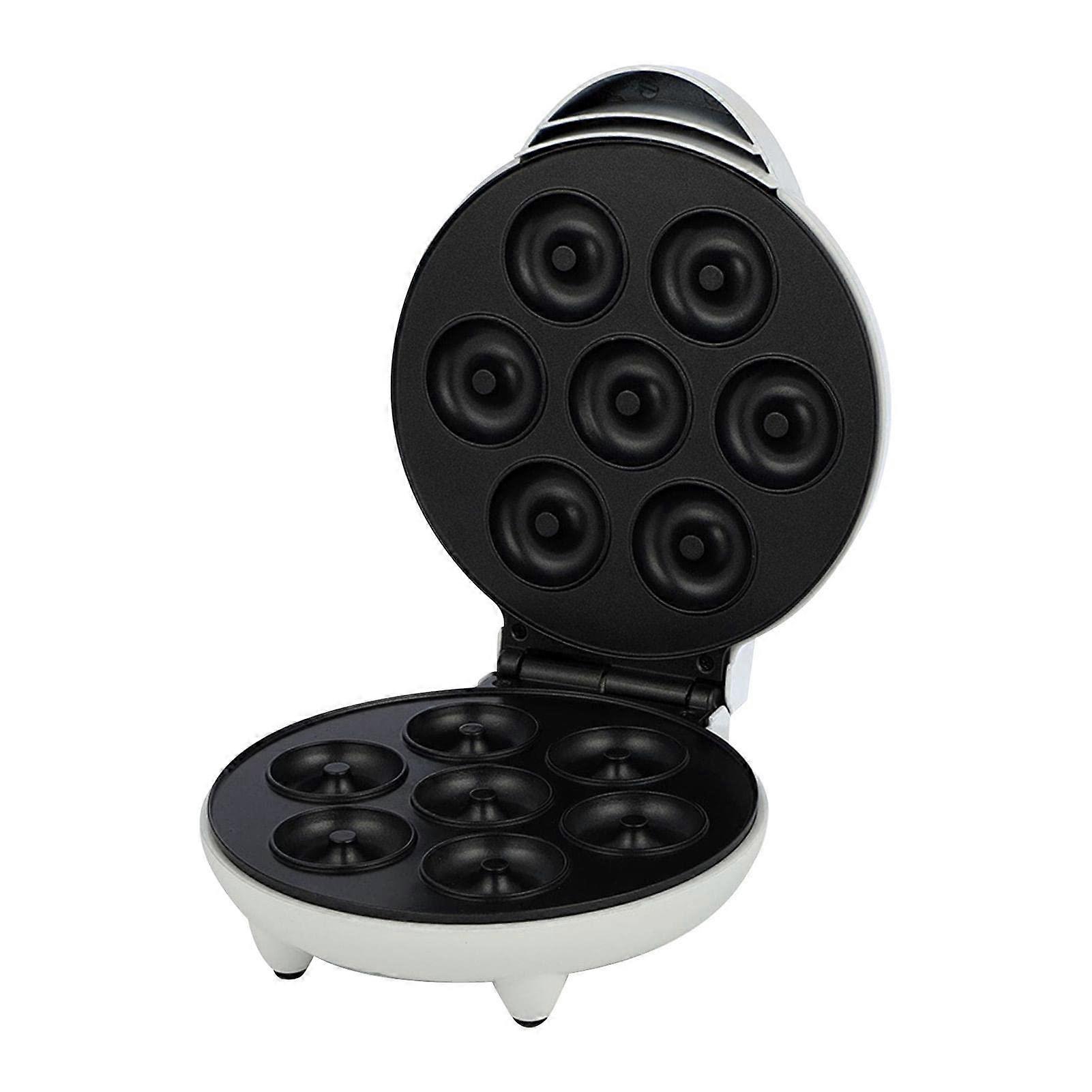 Non Stick CoatingElectric donut maker with black food grade non stick coating, easy release, easy to clean, save time and effort.