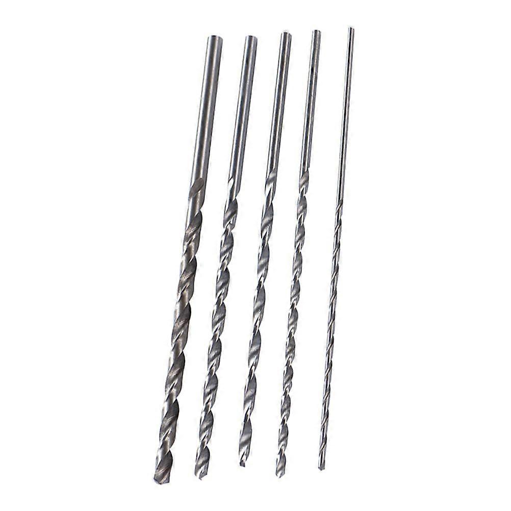 5pcs Durable High-speed Steel Twisting Drill Bit Useful Straight Shaft Drill Bit