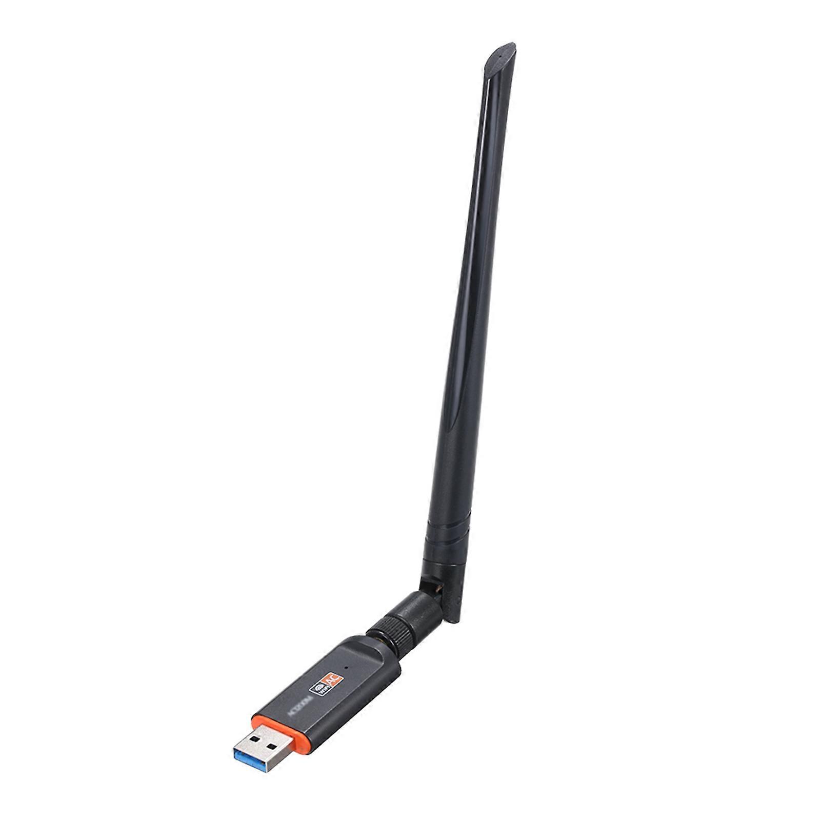 Dual Band USB Adapter 1300M 2.4G+5G USB3.0 External Wireless Network Card WiFi Receiver