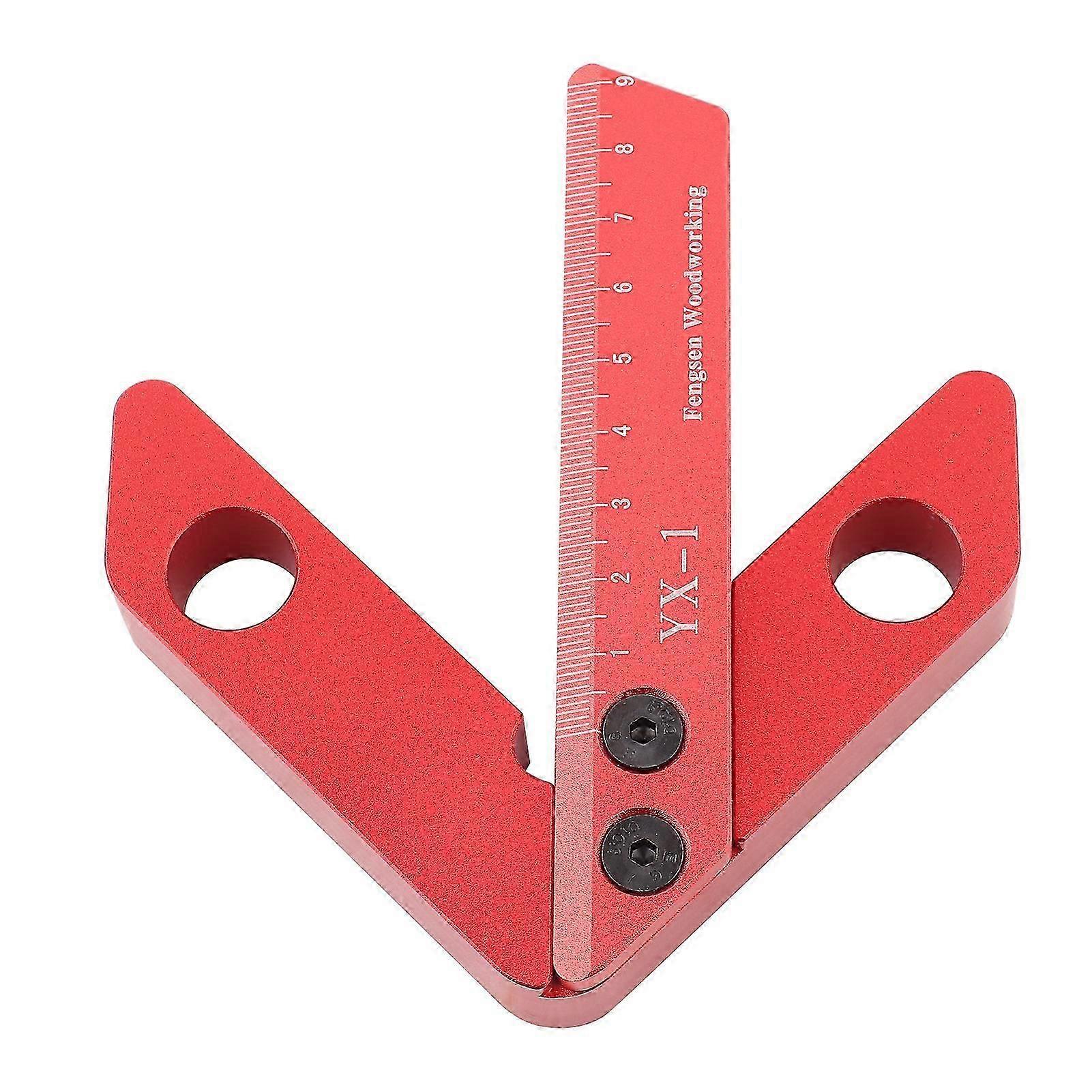 Small Center Finder Woodworking Gauge Square 45 / 90 Scriber Measurement Layout Tool