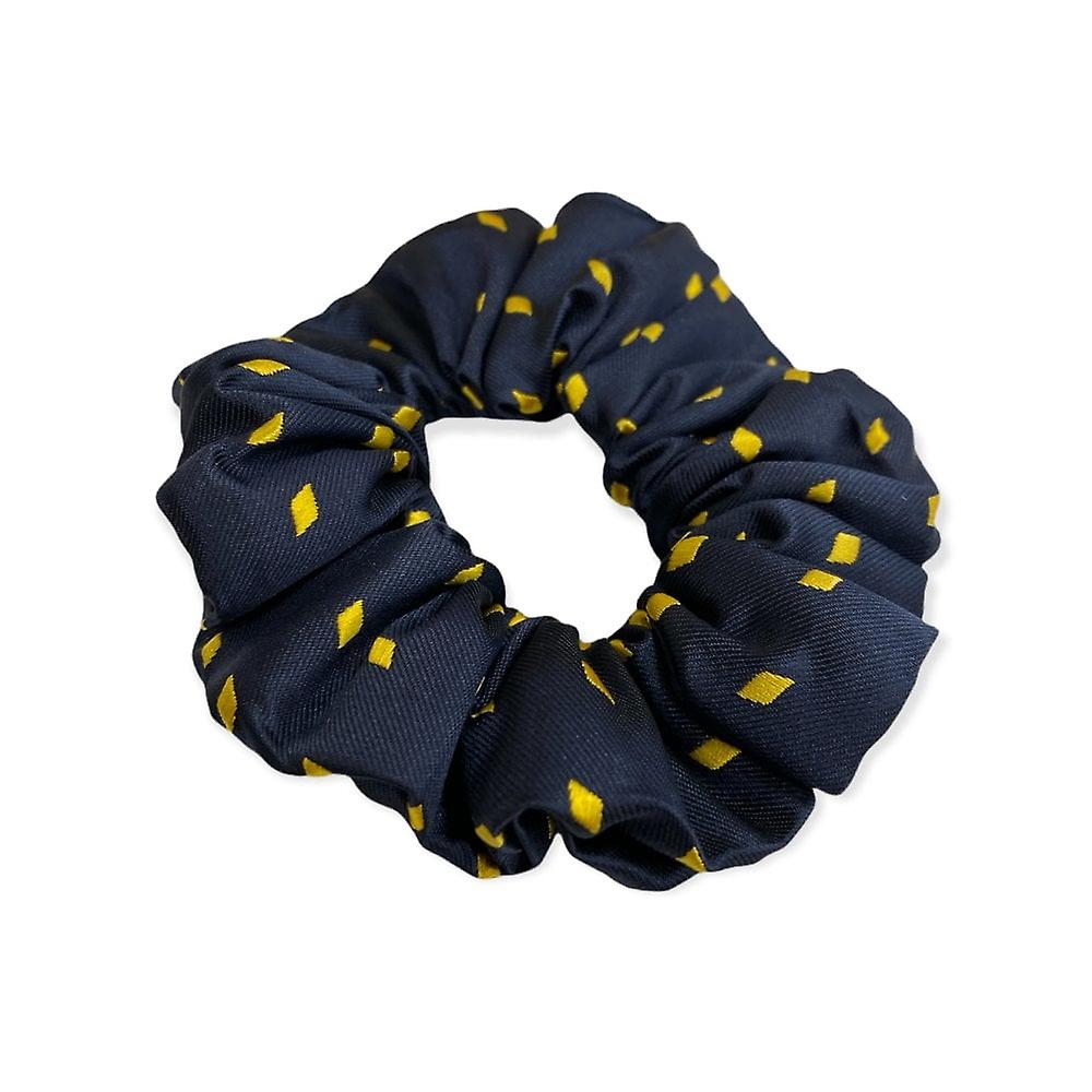 Women's Equetech Diamond Hair Scrunchie - Navy/gold