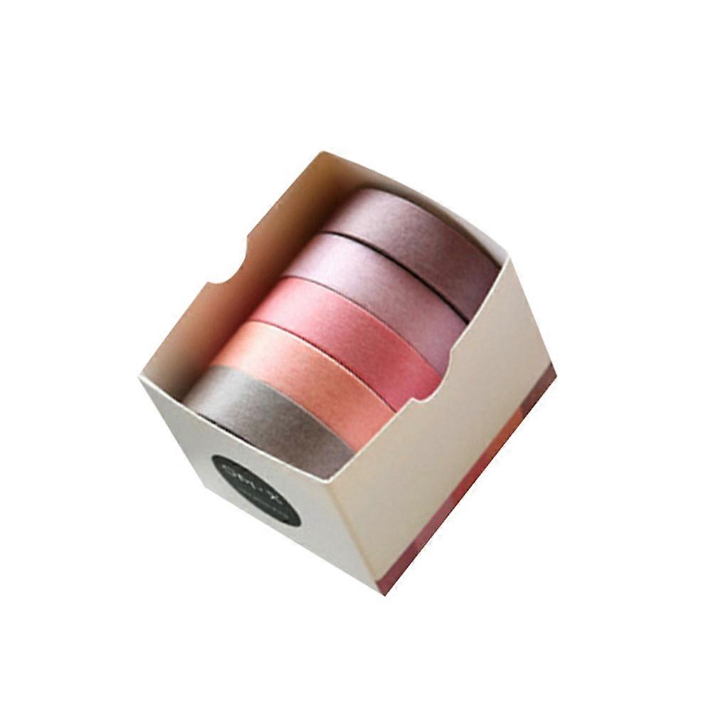 Creative Washi Tape Color Tape for Photo Frames 5Pcs Decorative Adhesive