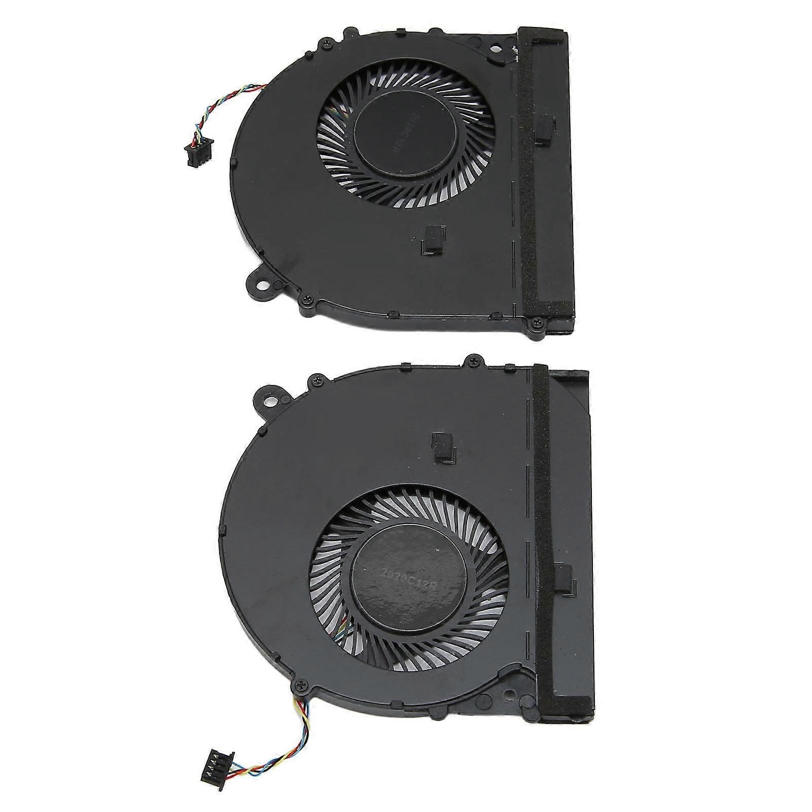 2PCS Portable 4-Pin CPU GPU Cooler pour ordinateur portable 15.6 PRO GTX