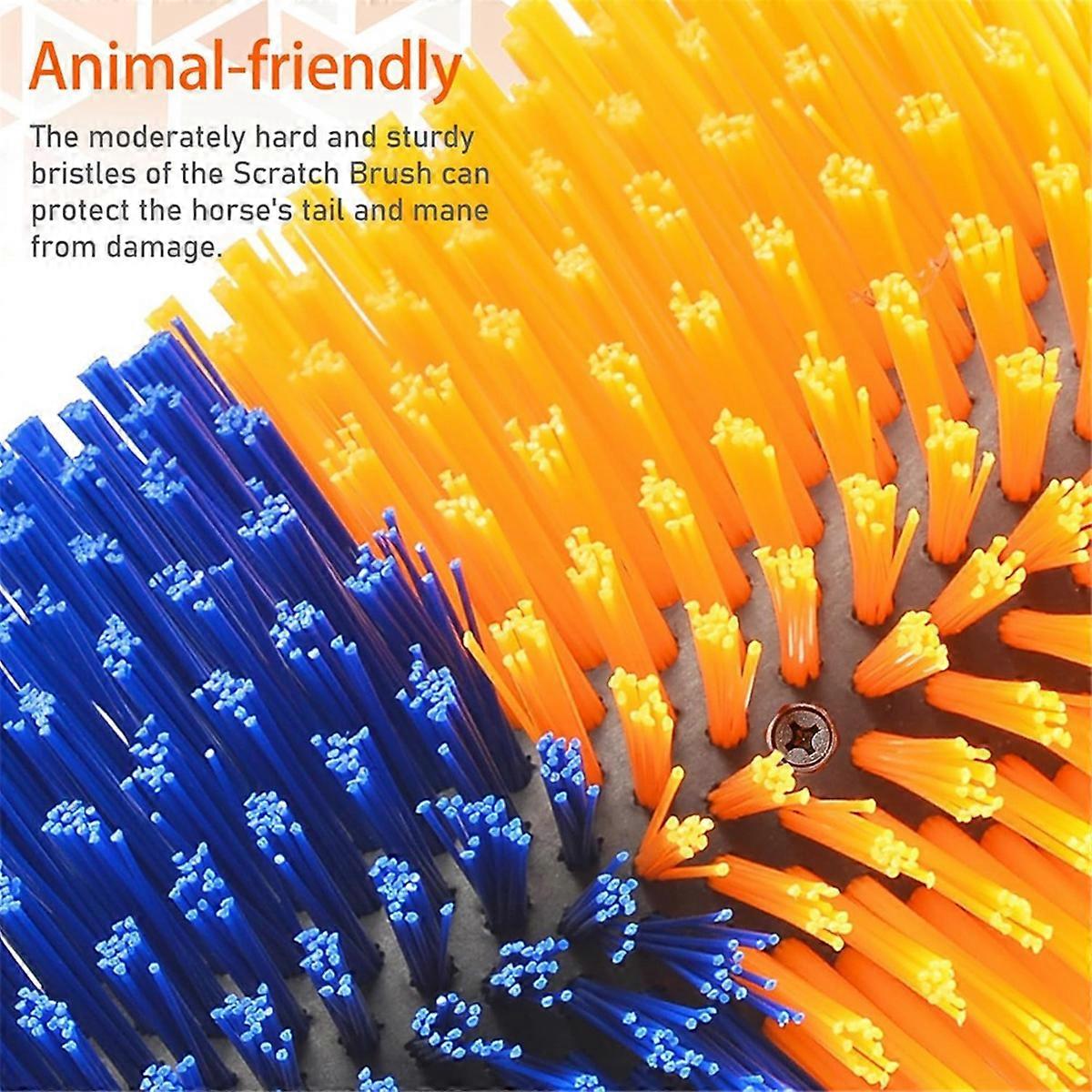 Livestock Scratching Brush, Cow, Horse, Livestock Brushes for Scratching, Horse Brush, Cow Brush, Go