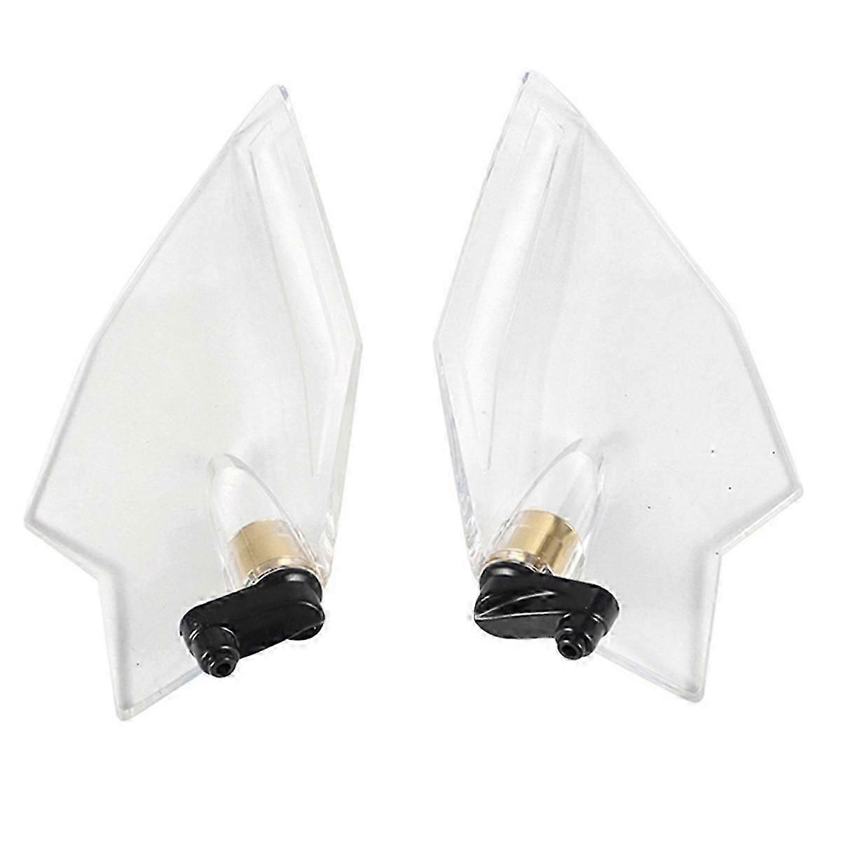 Motorcycle Adjustable Upper Fairing Air Deflector for White