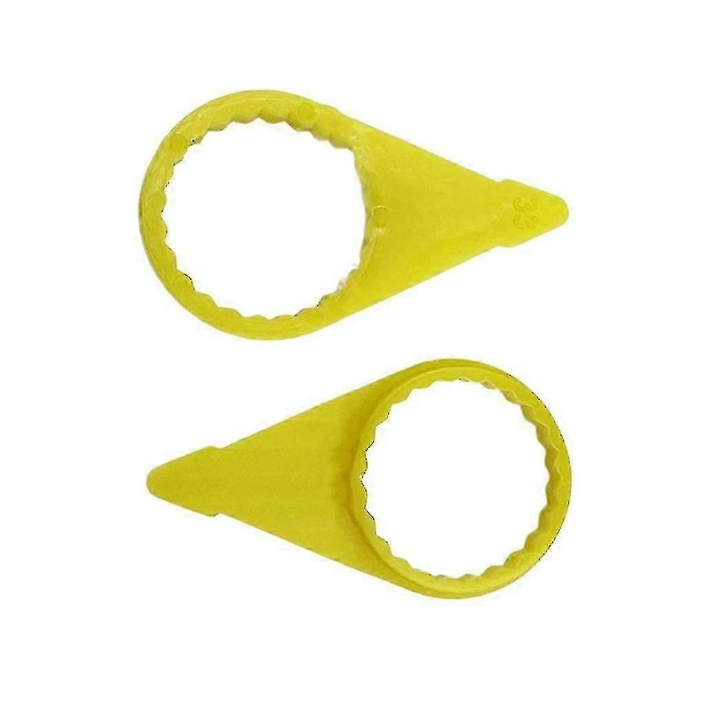 Gult hjulmutter Indikatorer Truck Safety Loose Wheel Mutter Indicator 200 Pack