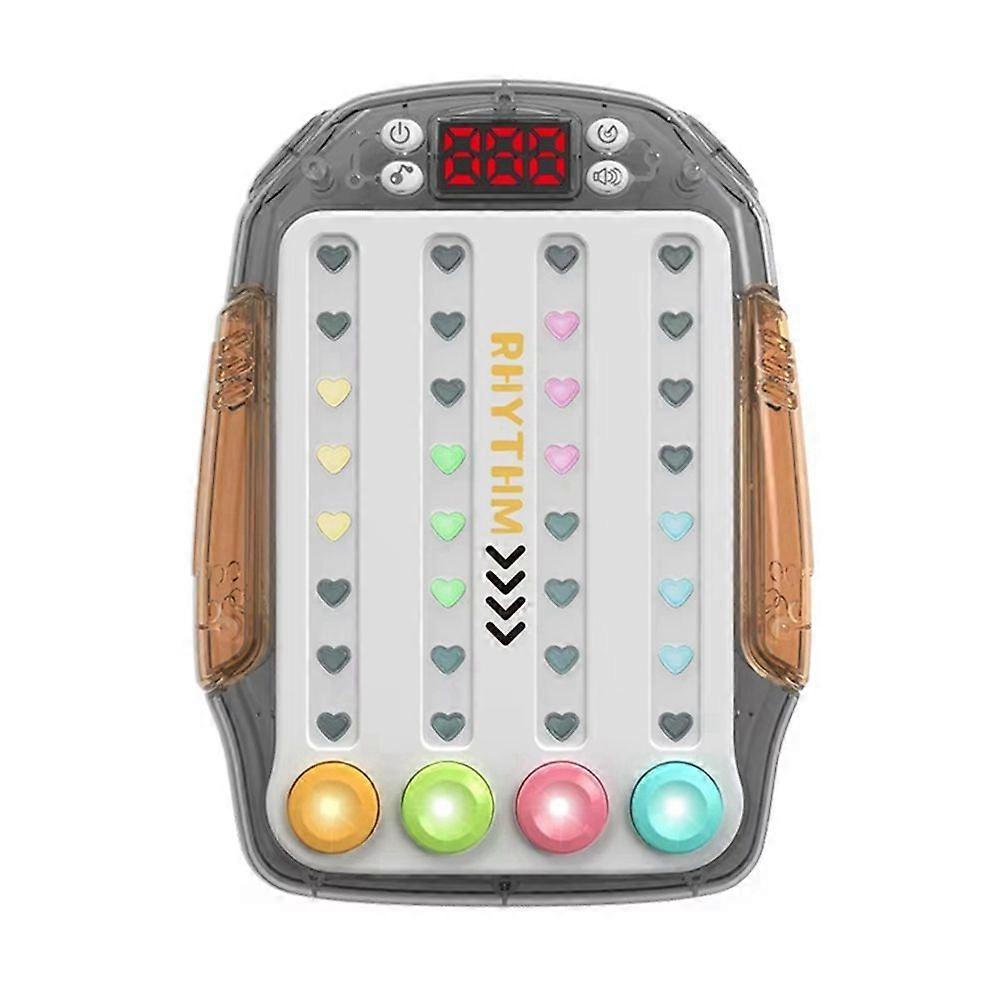 Quick Push Game Oogsensorisch Console Multiplayer Versus Bordspel Dance Master Handheld Gamepad Handtrainingsspeelgoed D