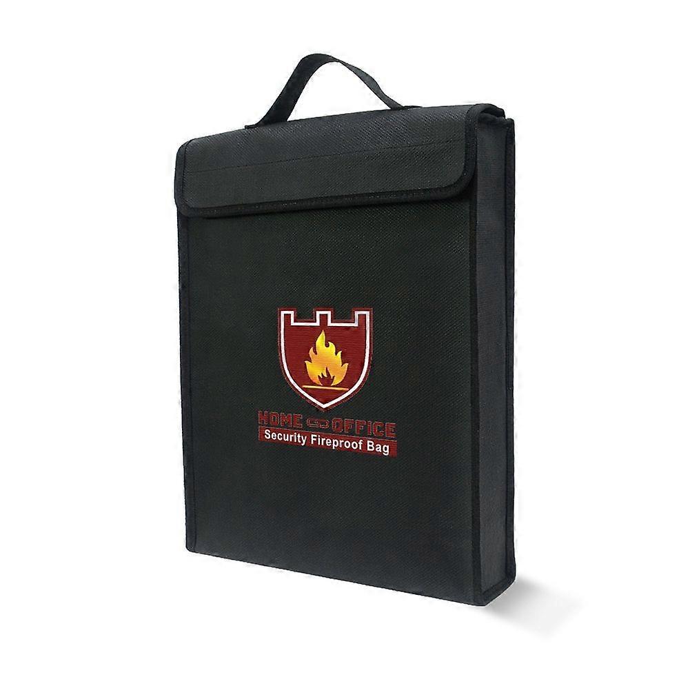 1000 Degrees Celsius Fireproof Document Bag 15x12x2.6 Inch
