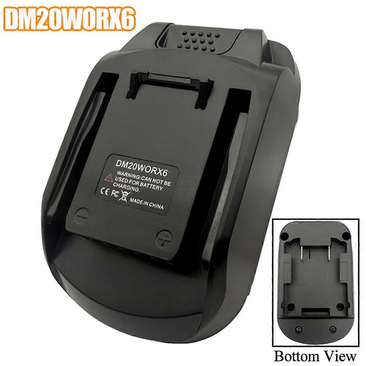 DM20WORX6 Power Tool Adapter Converter for Lithium Battery