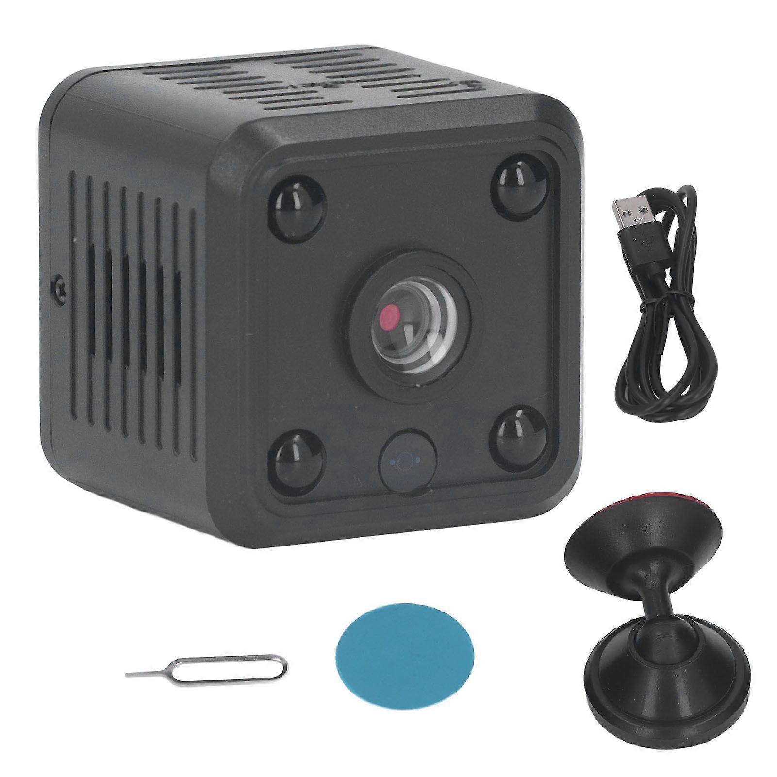 Mini Camera Wireless Small Indoor Camera with Night Vision 360 Degree Monitoring Loop Recording for Home