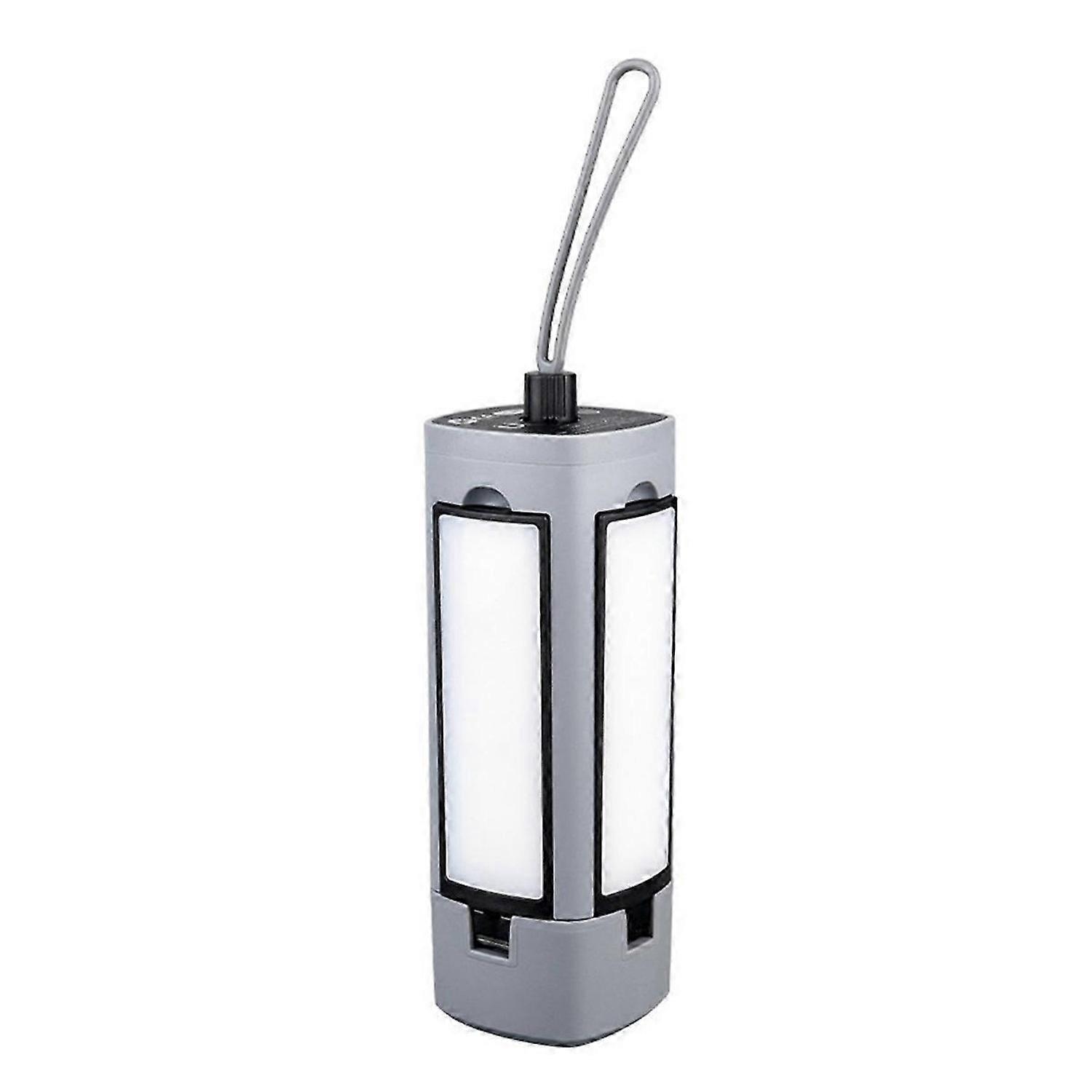 Folding Outdoor Camping Light Portable Telescopic Hanging Tent Lamp With1800mAh Battery Display Emer