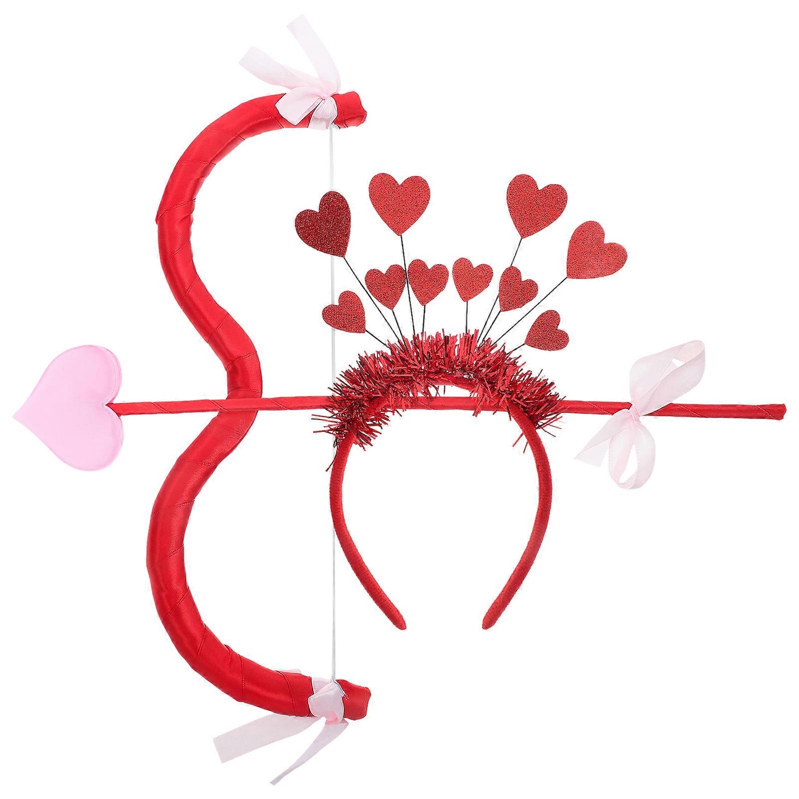 Cupid Bow and Arrow Set for Valentines Day Party Costume Accessories 1Set