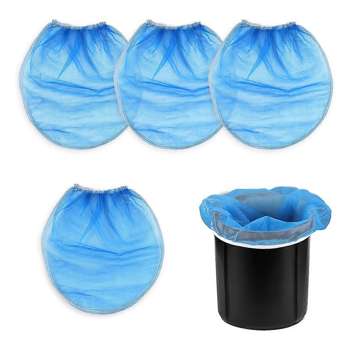 5pcs Paint Strainer Bags,Fine Mesh Paint Filter Bag Elastic Opening